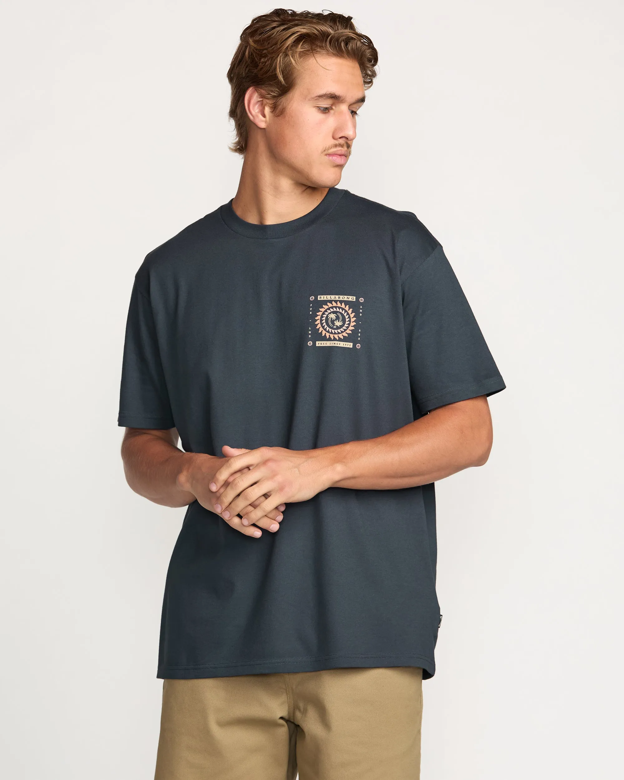 Spun Out Premium Tee - Aged Indigo sold by Billabong