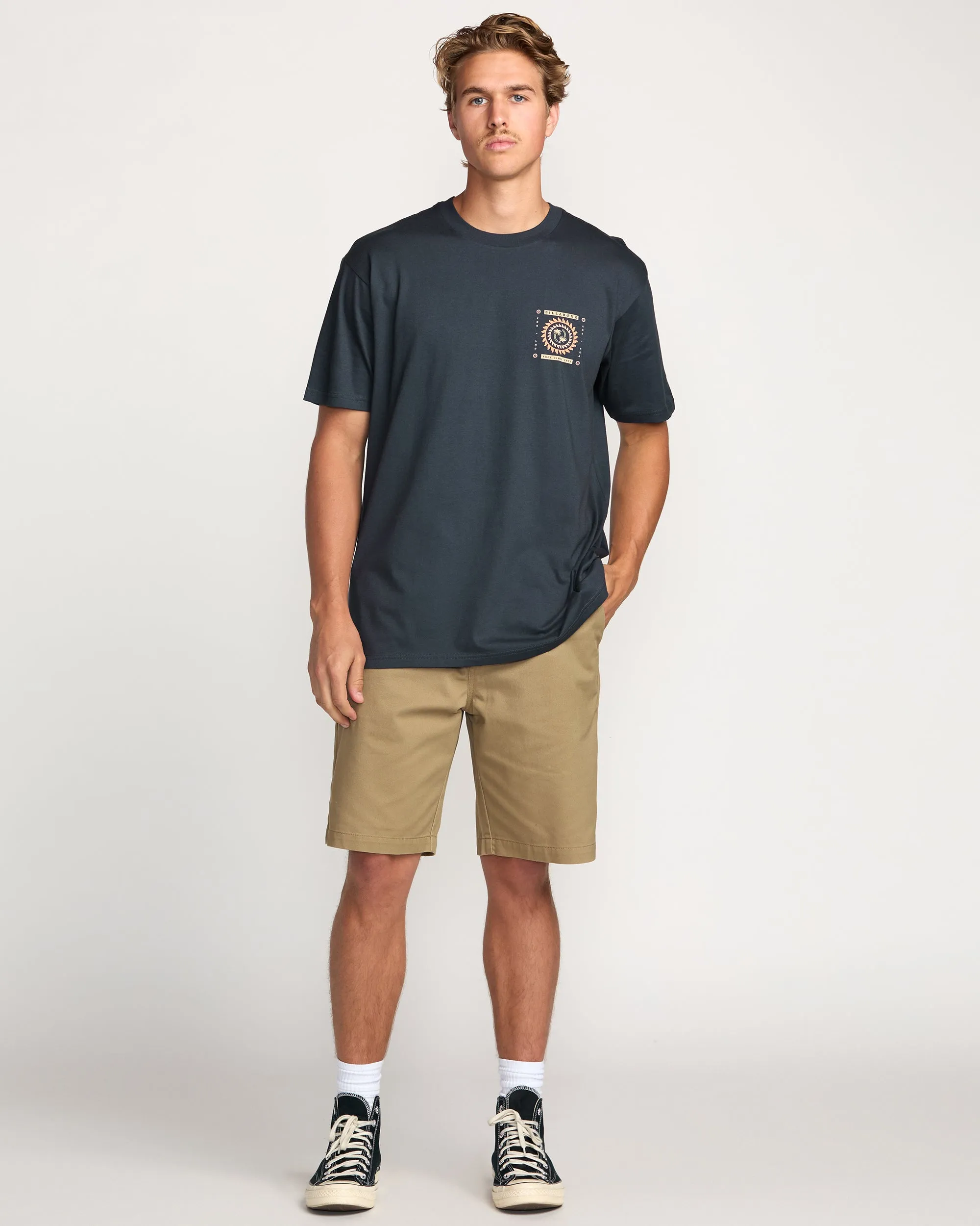 Spun Out Premium Tee - Aged Indigo sold by Billabong product image thumbnail 5