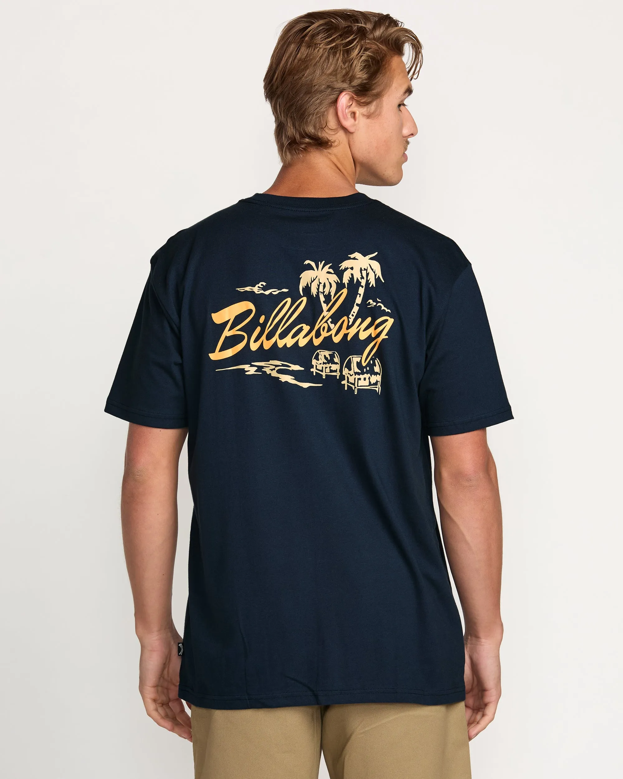 Skull Island Premium Tee - Navy sold by Billabong product image thumbnail 2