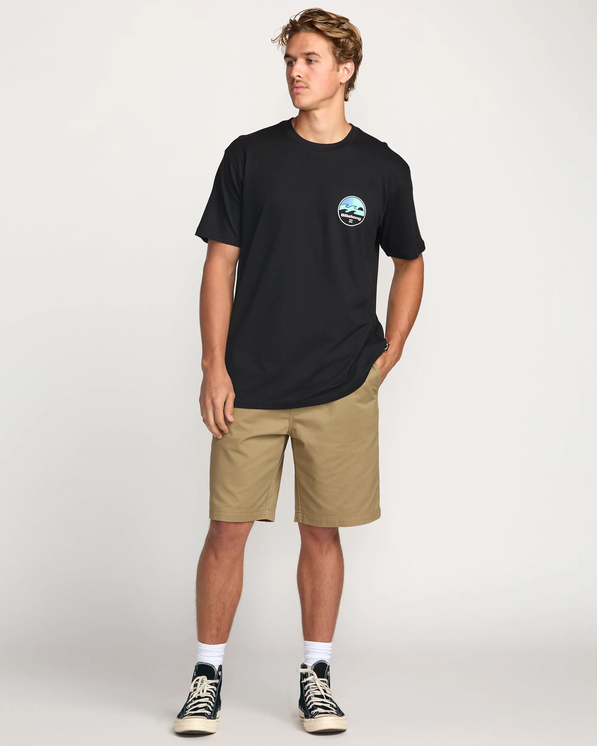 Runner Premium Tee - Black sold by Billabong product image thumbnail 5