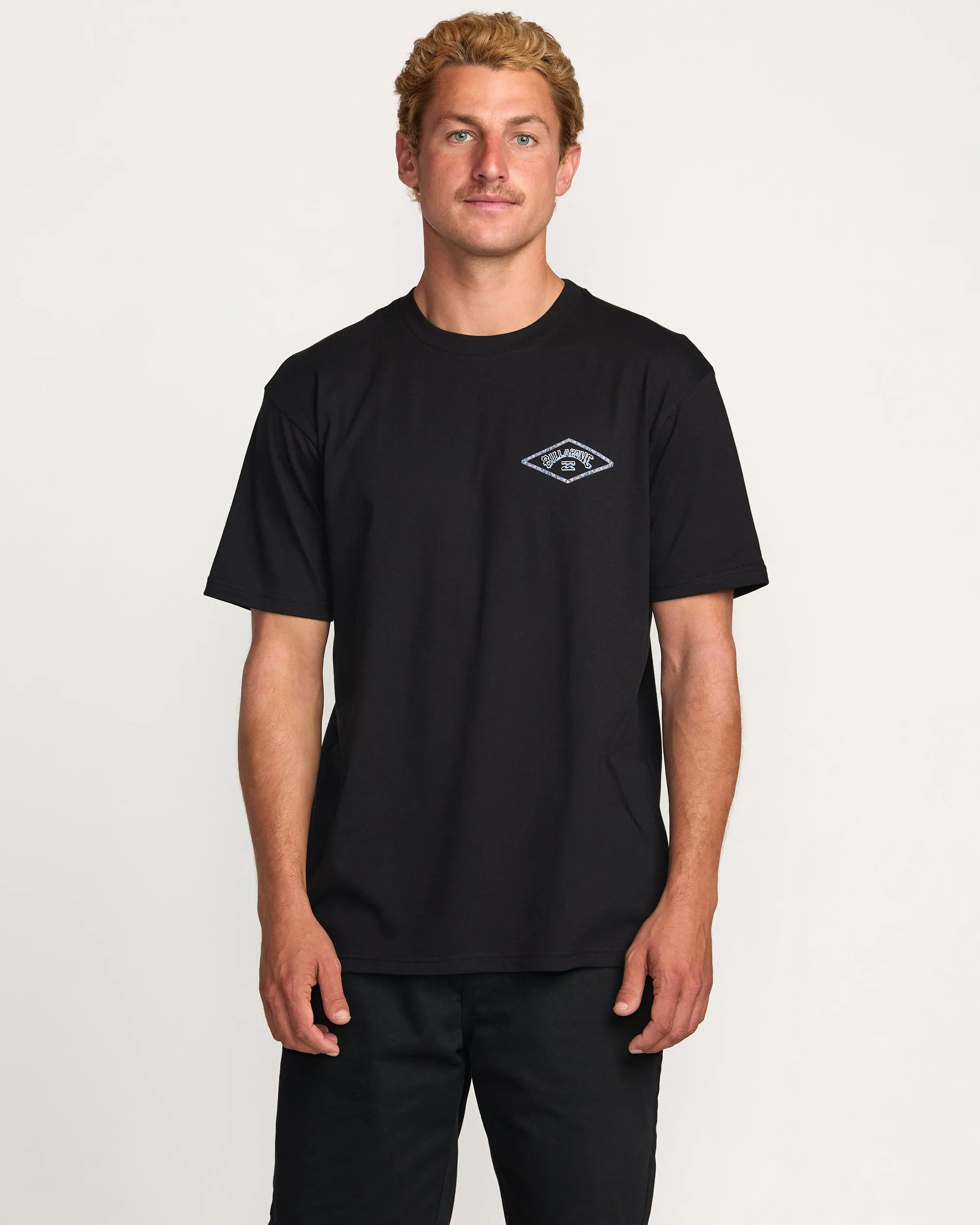 Diamond Arch Premium Tee - Black sold by Billabong