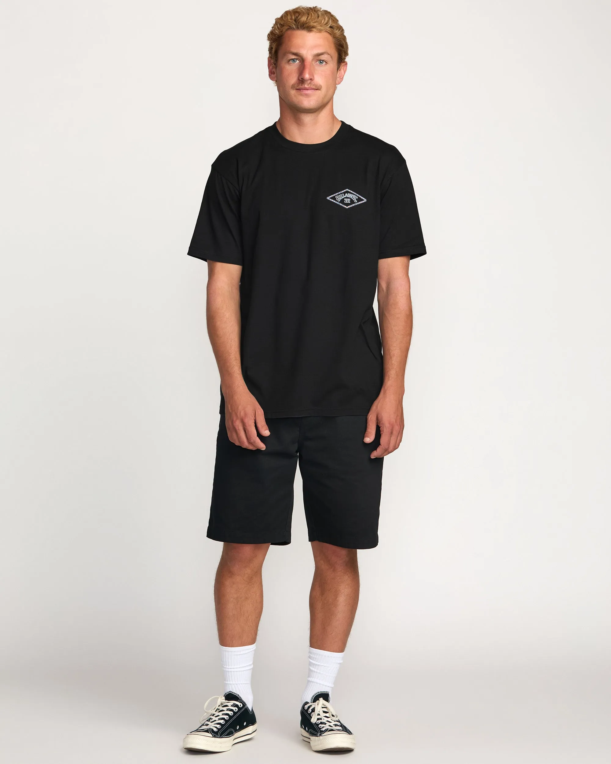 Diamond Arch Premium Tee - Black sold by Billabong product image thumbnail 5