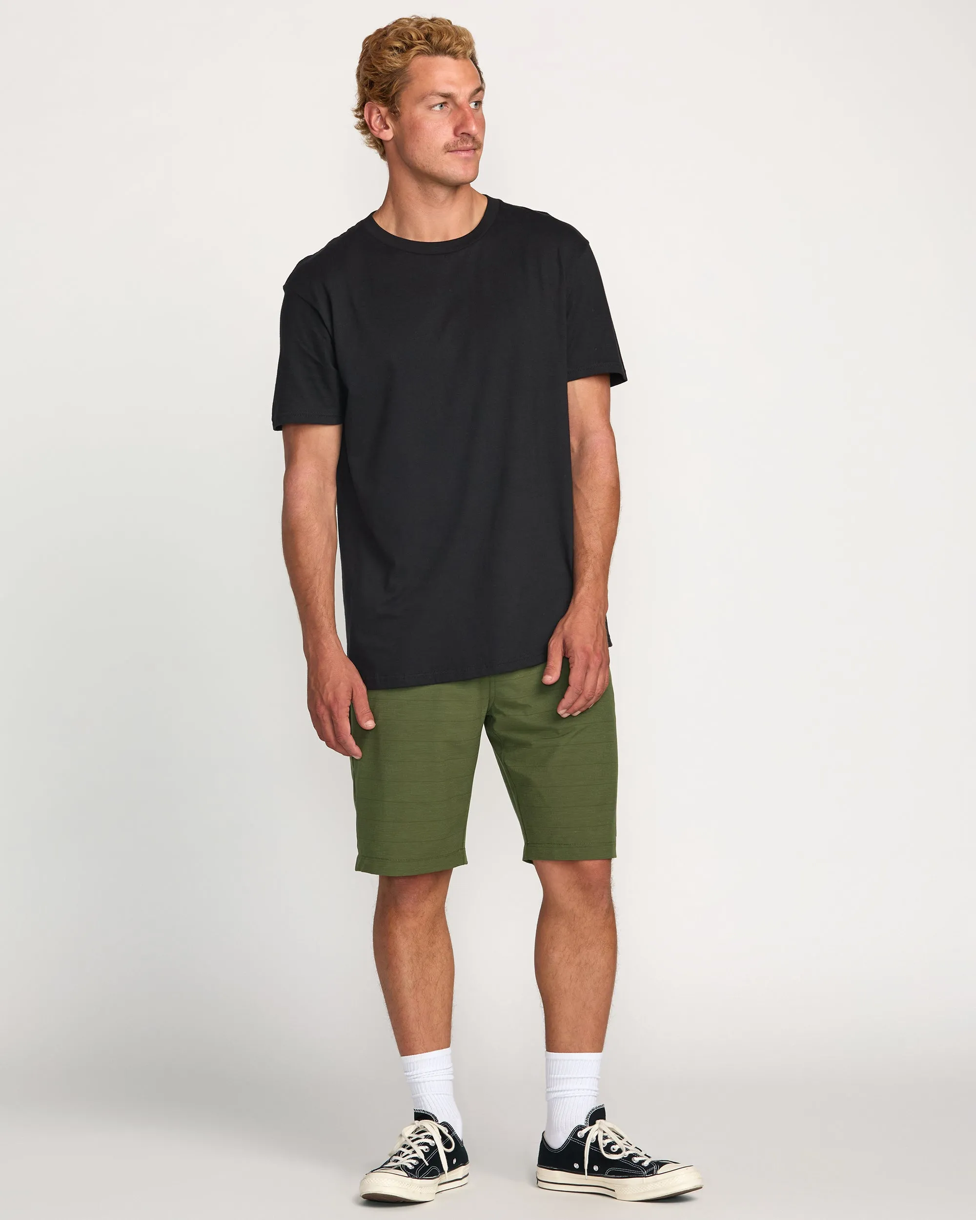 Crossfire Submersible 21" Hybrid Shorts - Olive sold by Billabong product image thumbnail 5