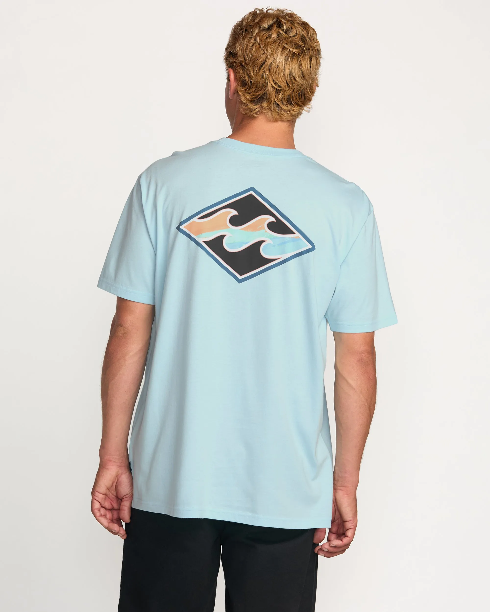 Crayon Wave Premium Tee - Coastal Blue sold by Billabong product image thumbnail 2