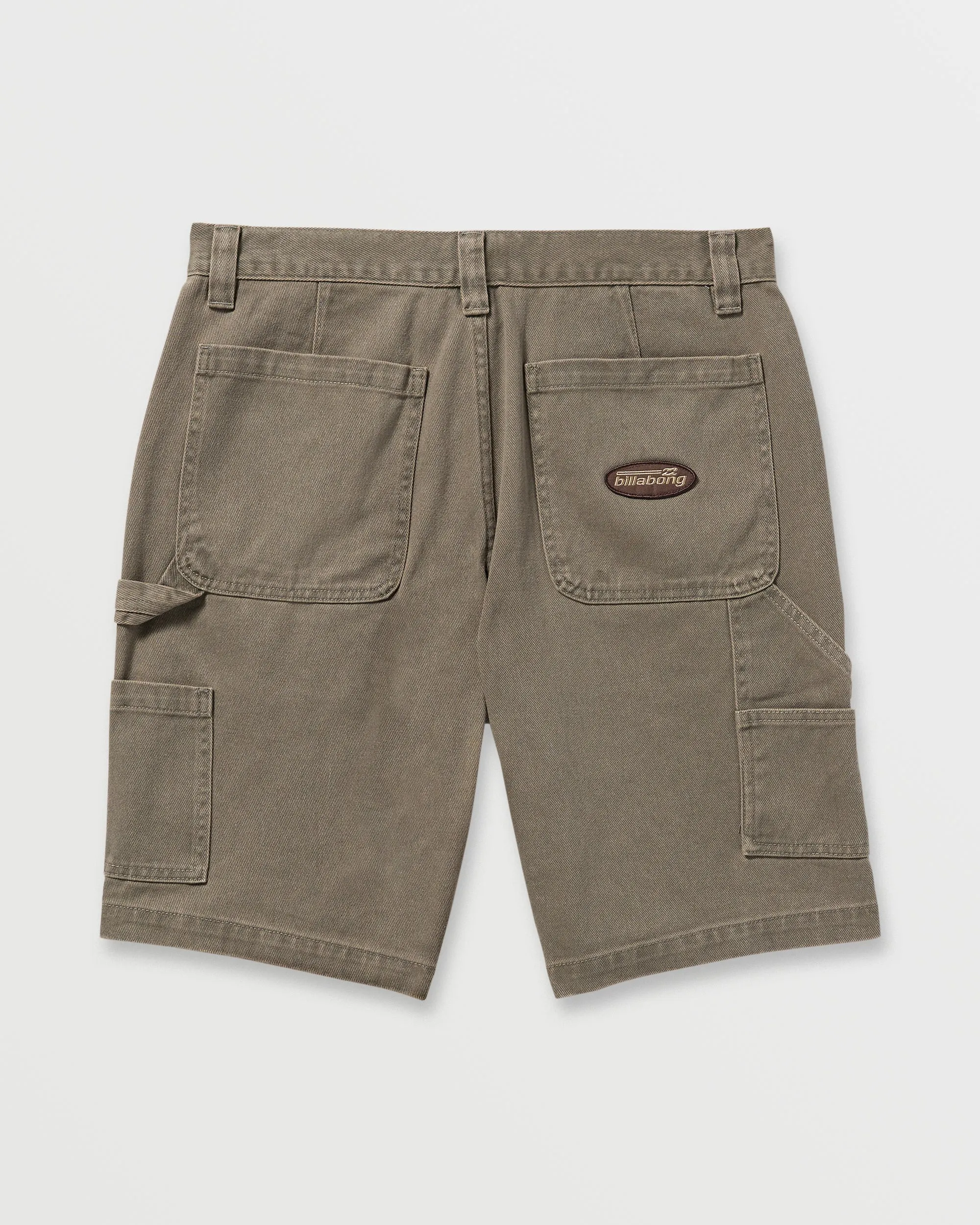 Bad Dog 21" Workwear Shorts - Brown sold by Billabong product image thumbnail 4