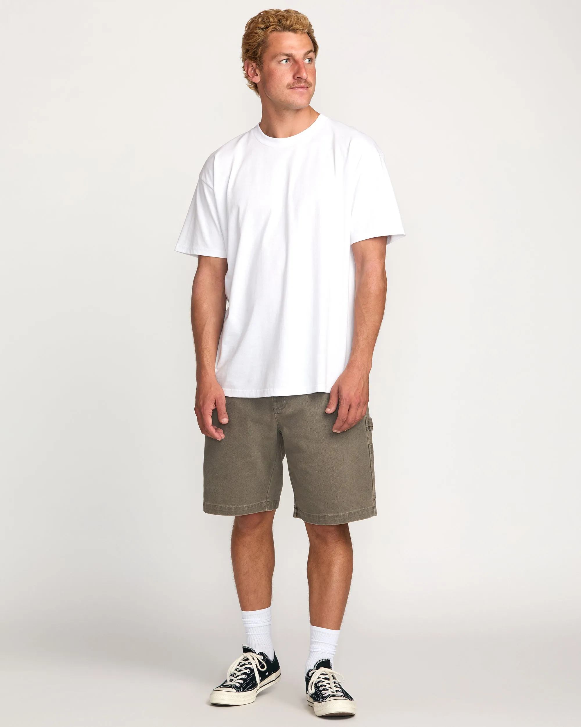 Bad Dog 21" Workwear Shorts - Brown sold by Billabong product image thumbnail 5
