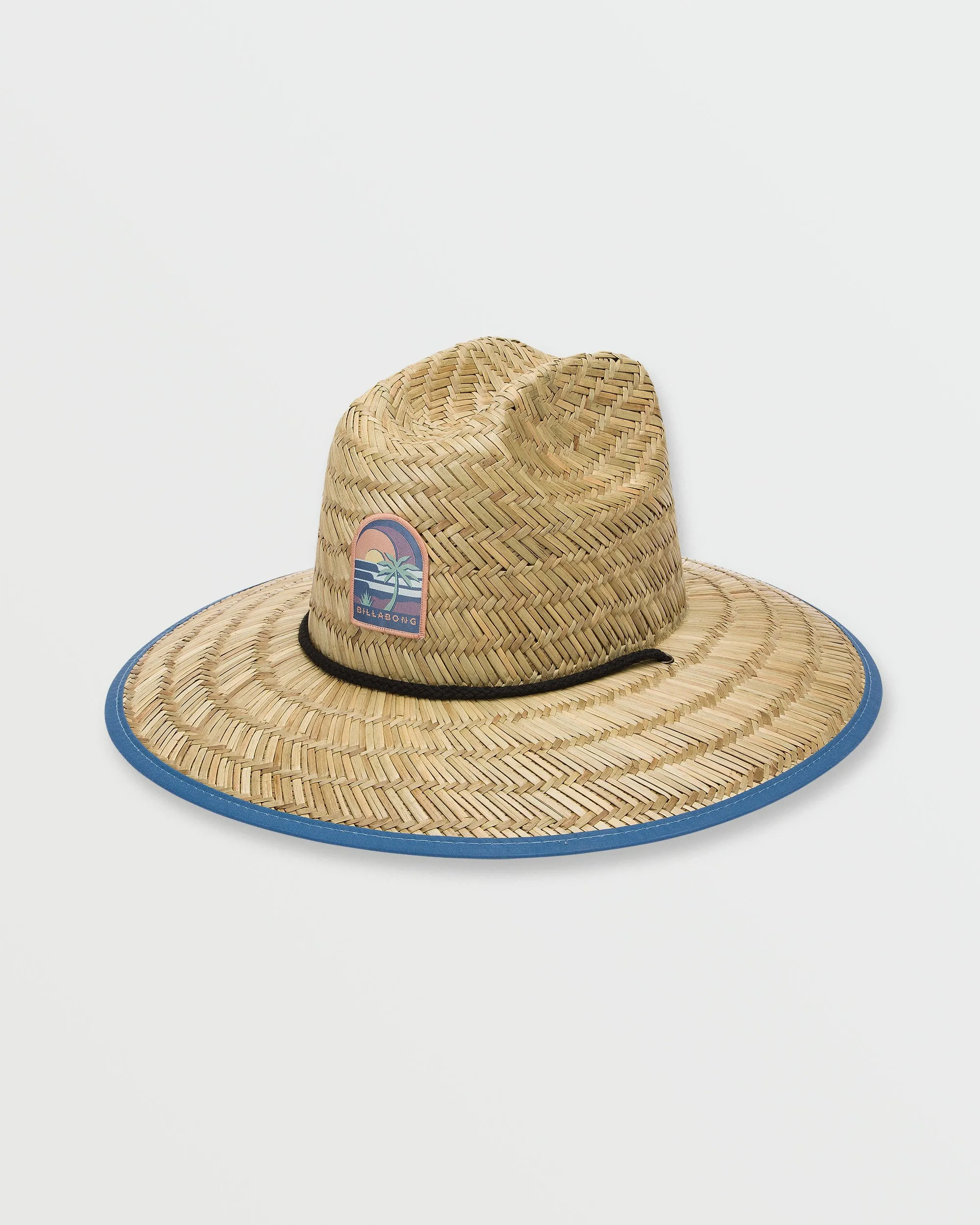 Tides Patch Straw Hat - Carolina Blue sold by Billabong