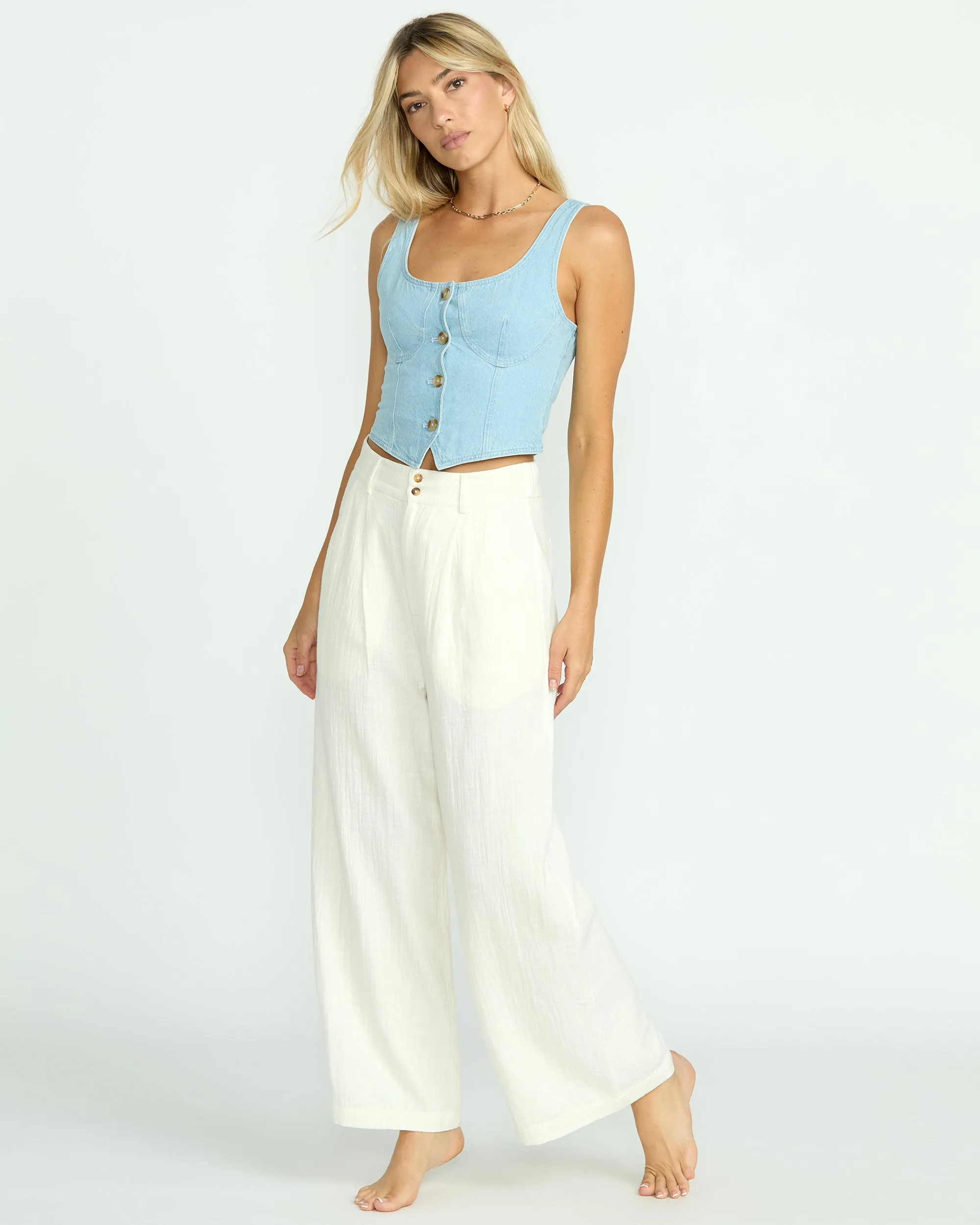 Tailor Made Pants - Salt Crystal sold by Billabong product image thumbnail 4
