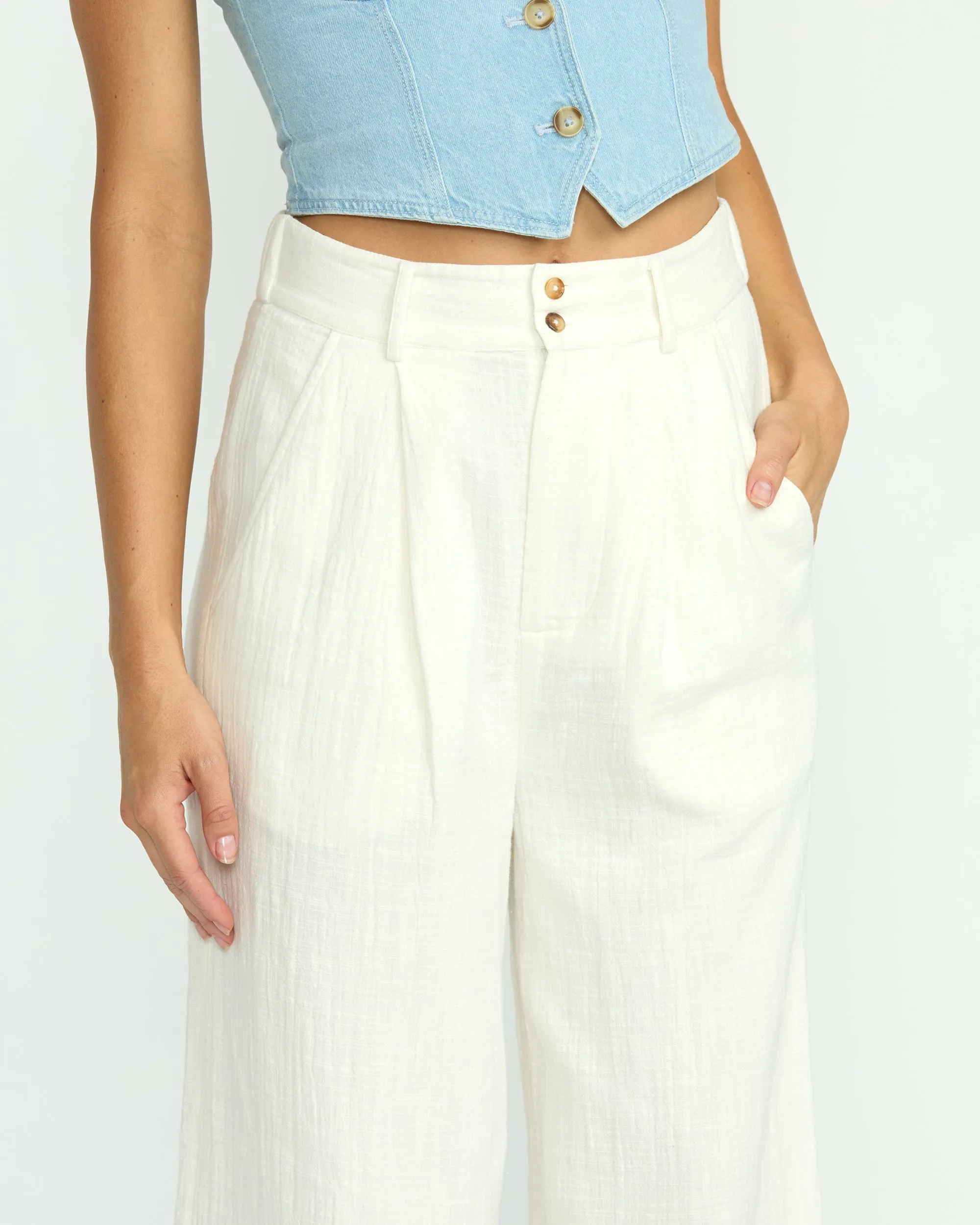 Tailor Made Pants - Salt Crystal sold by Billabong product image thumbnail 5
