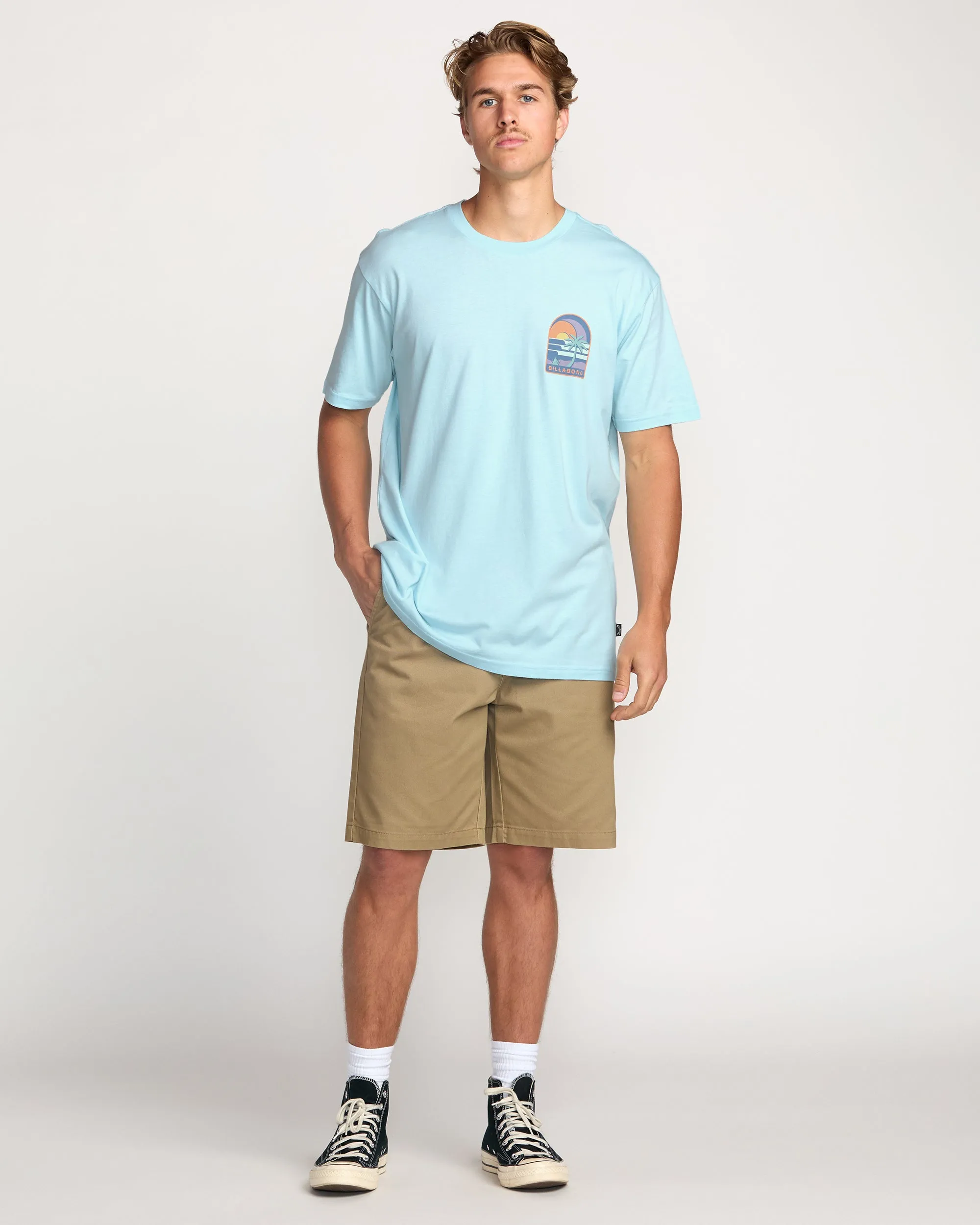 Portal Premium Tee - Coastal Blue sold by Billabong product image thumbnail 5