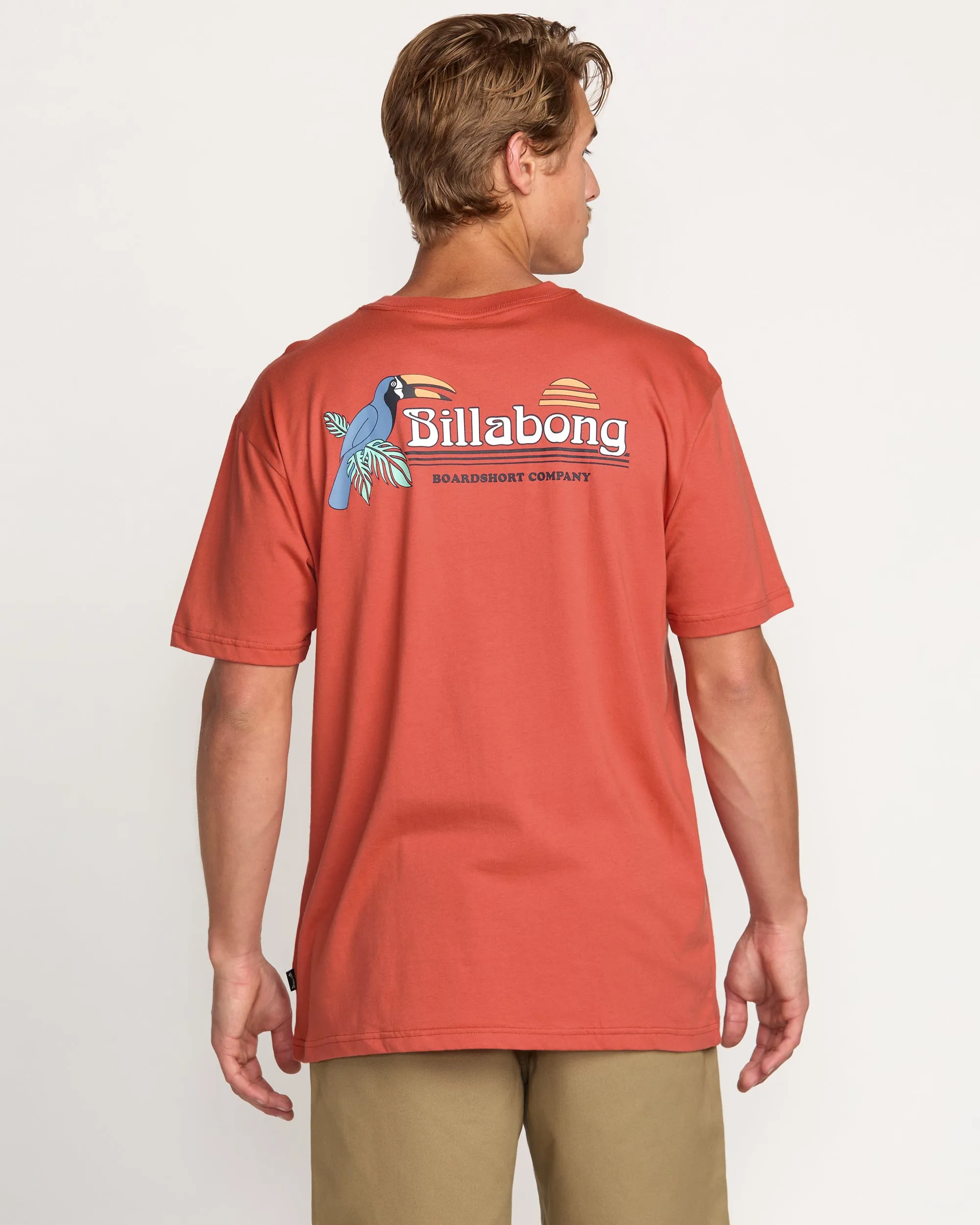 Lounge Premium Tee - Washed Red sold by Billabong product image thumbnail 2