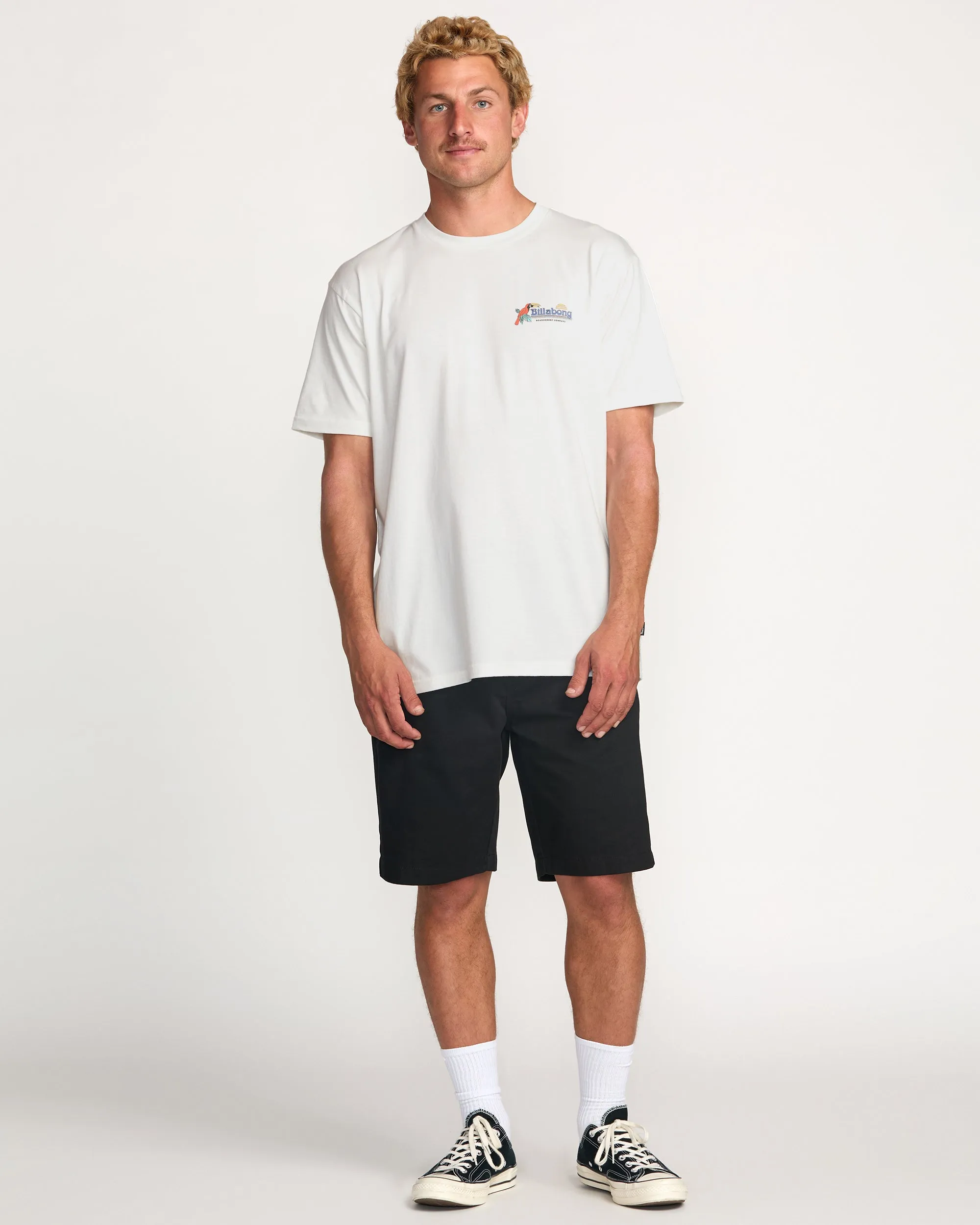 Lounge Premium Tee - Off White sold by Billabong product image thumbnail 5