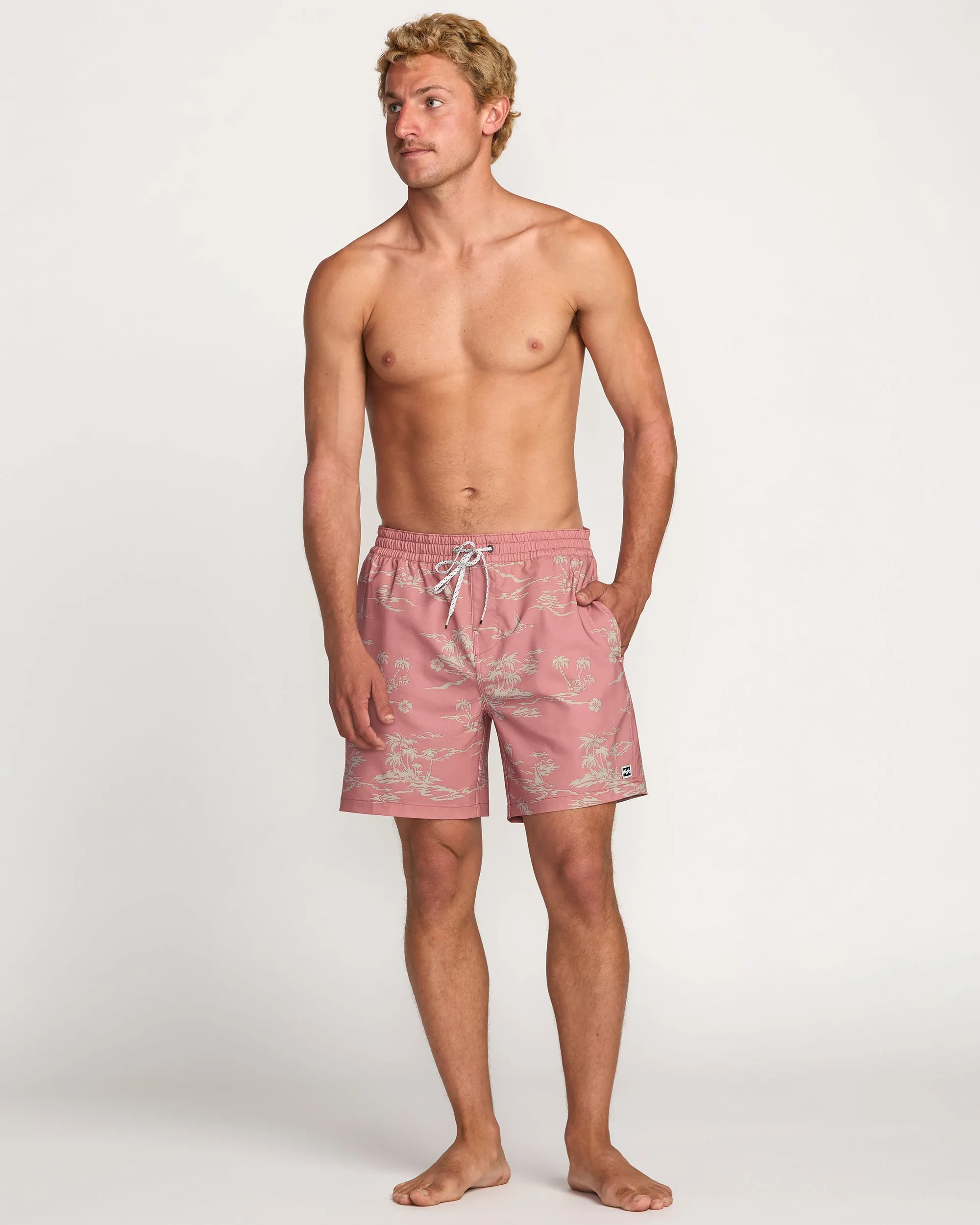 Lineup Laybacks 16" Trunks - Dusty Rose sold by Billabong product image thumbnail 5