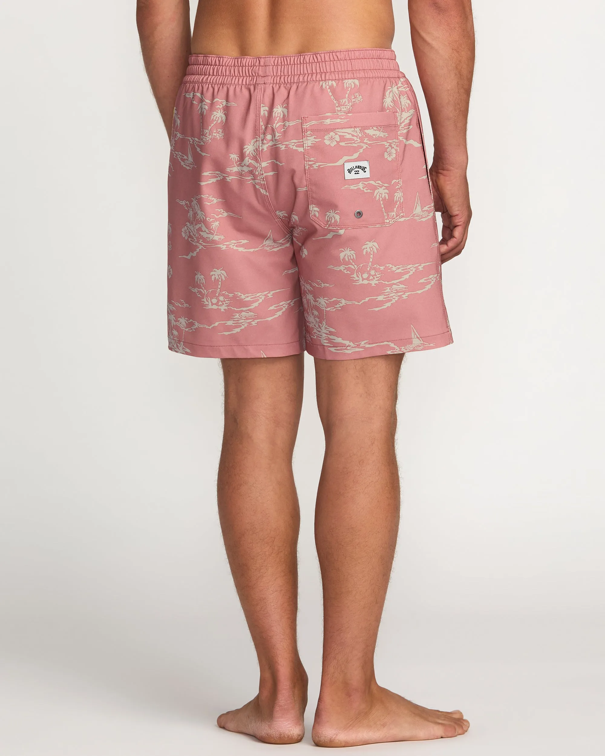 Lineup Laybacks 16" Trunks - Dusty Rose sold by Billabong product image thumbnail 2