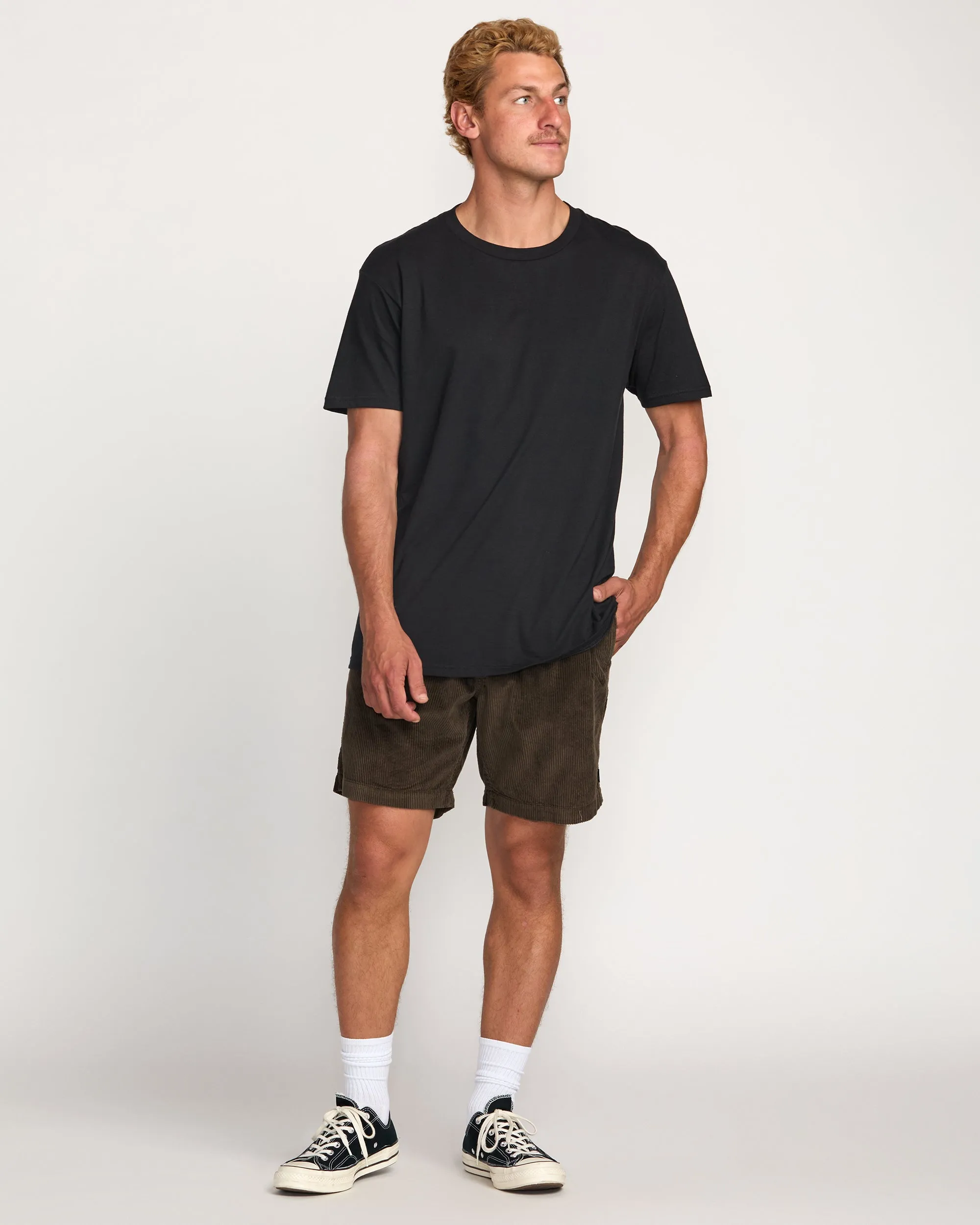 Larry Laybacks 19" Cord Shorts - Brown sold by Billabong product image thumbnail 5