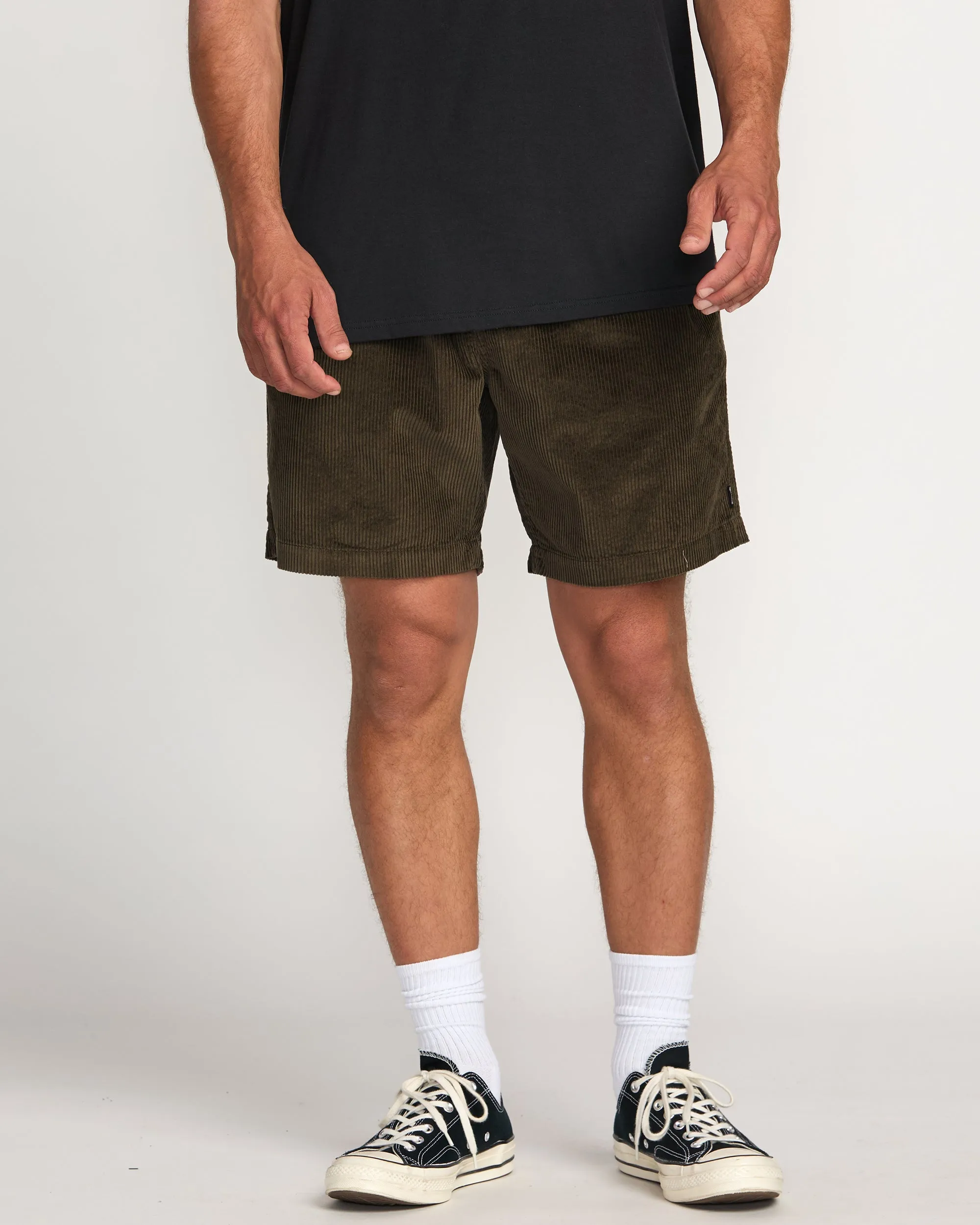 Larry Laybacks 19" Cord Shorts - Brown sold by Billabong