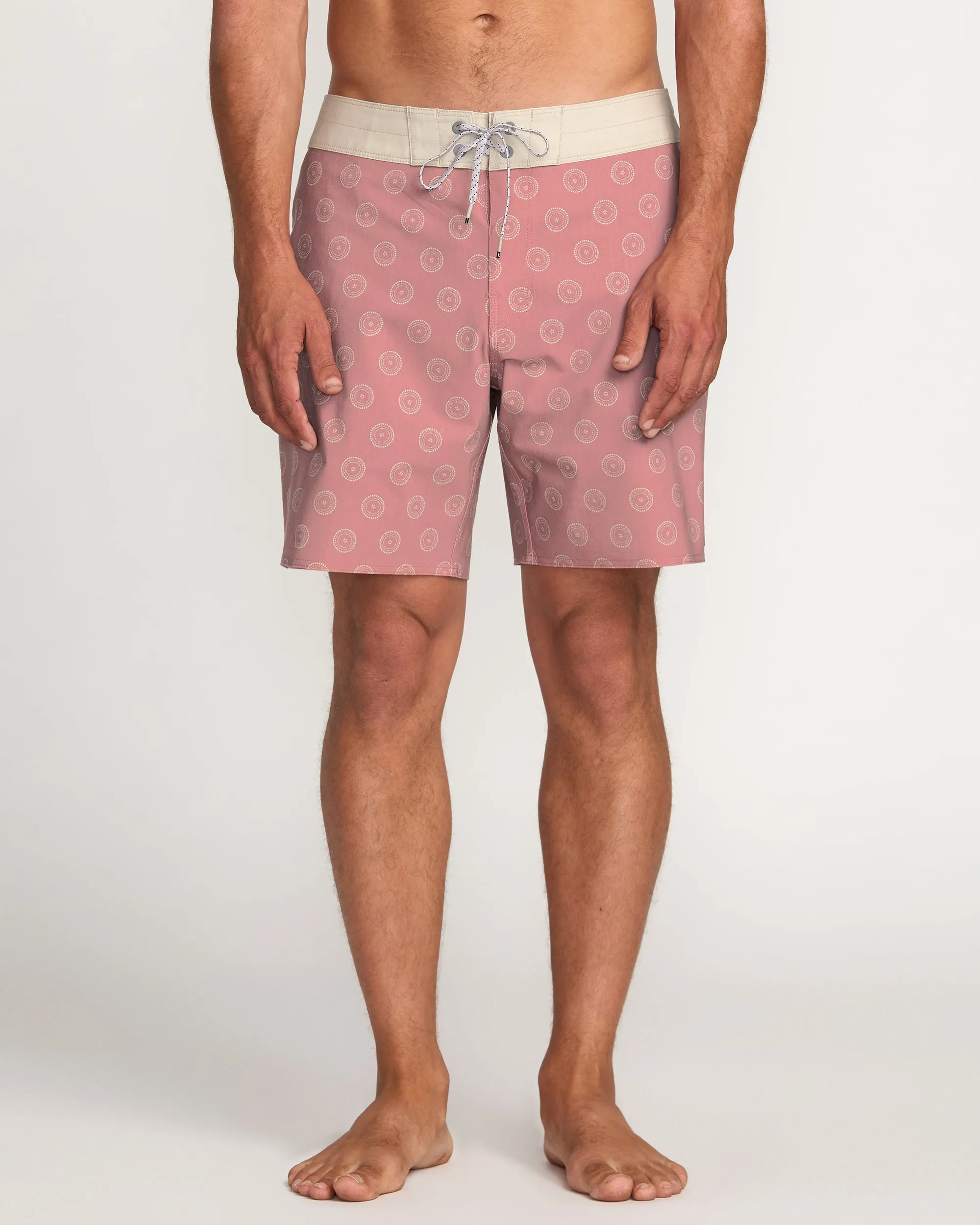 Good Times Pro Performance 18" Boardshorts - Dusty Rose sold by Billabong
