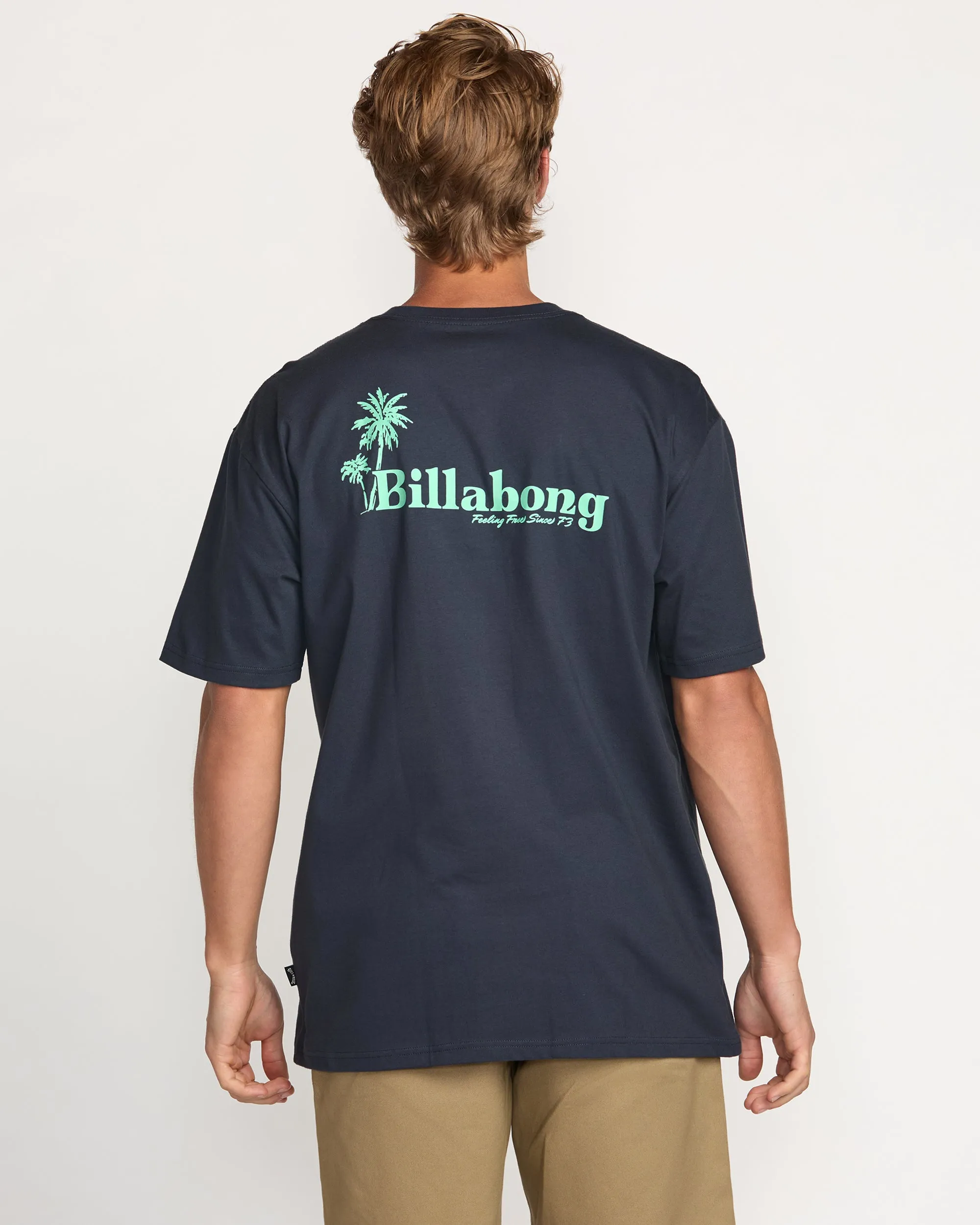 Checking In Regular Tee - Aged Indigo sold by Billabong product image thumbnail 2