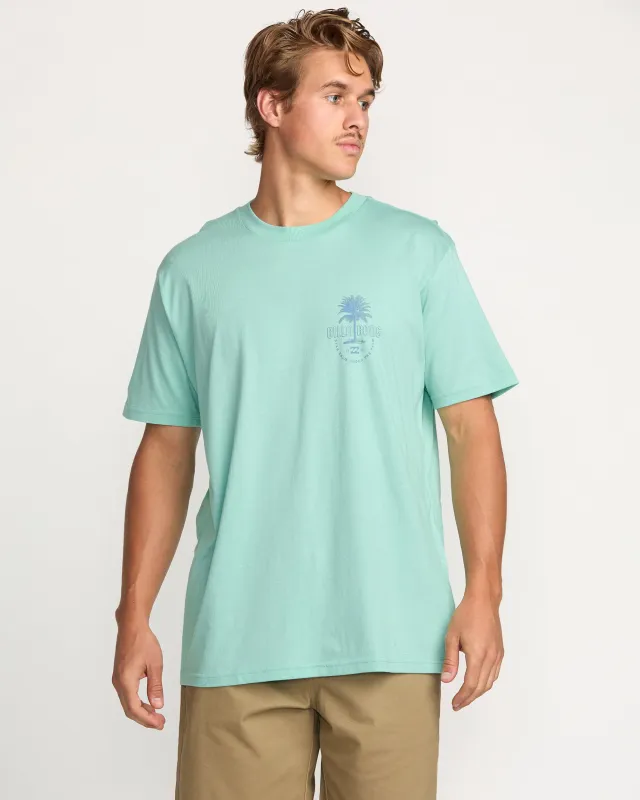 Calm Palm Premium Tee - Bermuda sold by Billabong