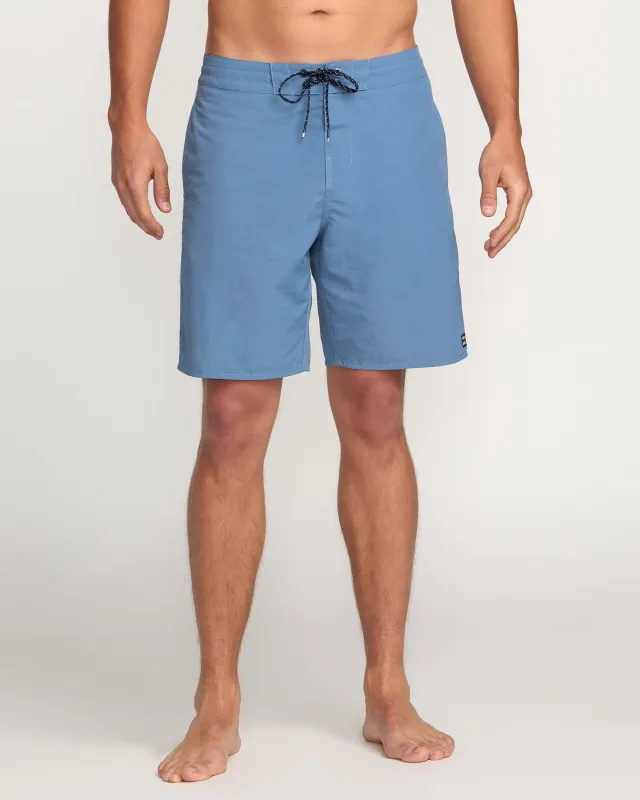 Wategos Lo Tide 19" Boardshorts - Carolina Blue sold by Billabong