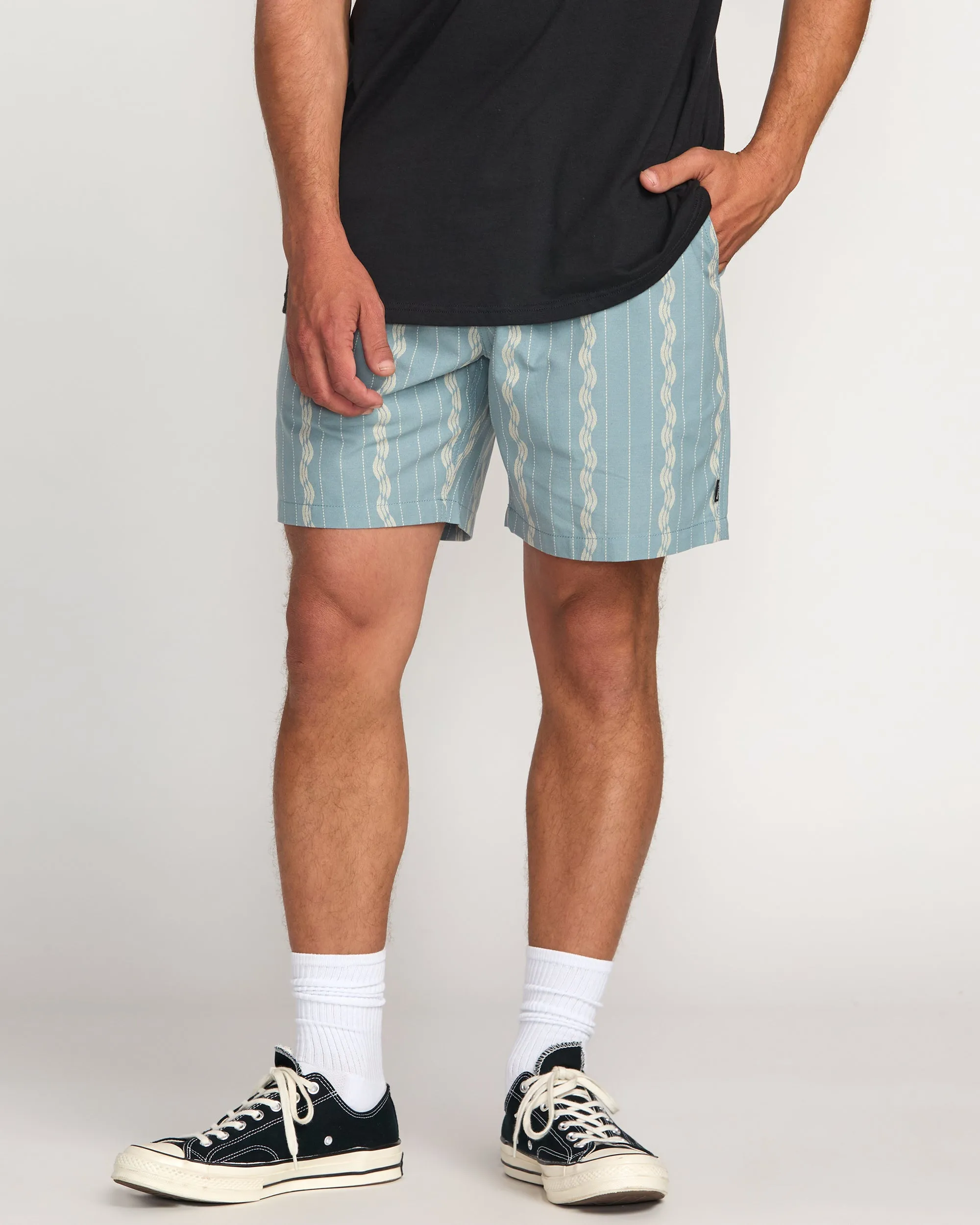 Mario Jacquard Shorts - Cosmic Blue sold by Billabong