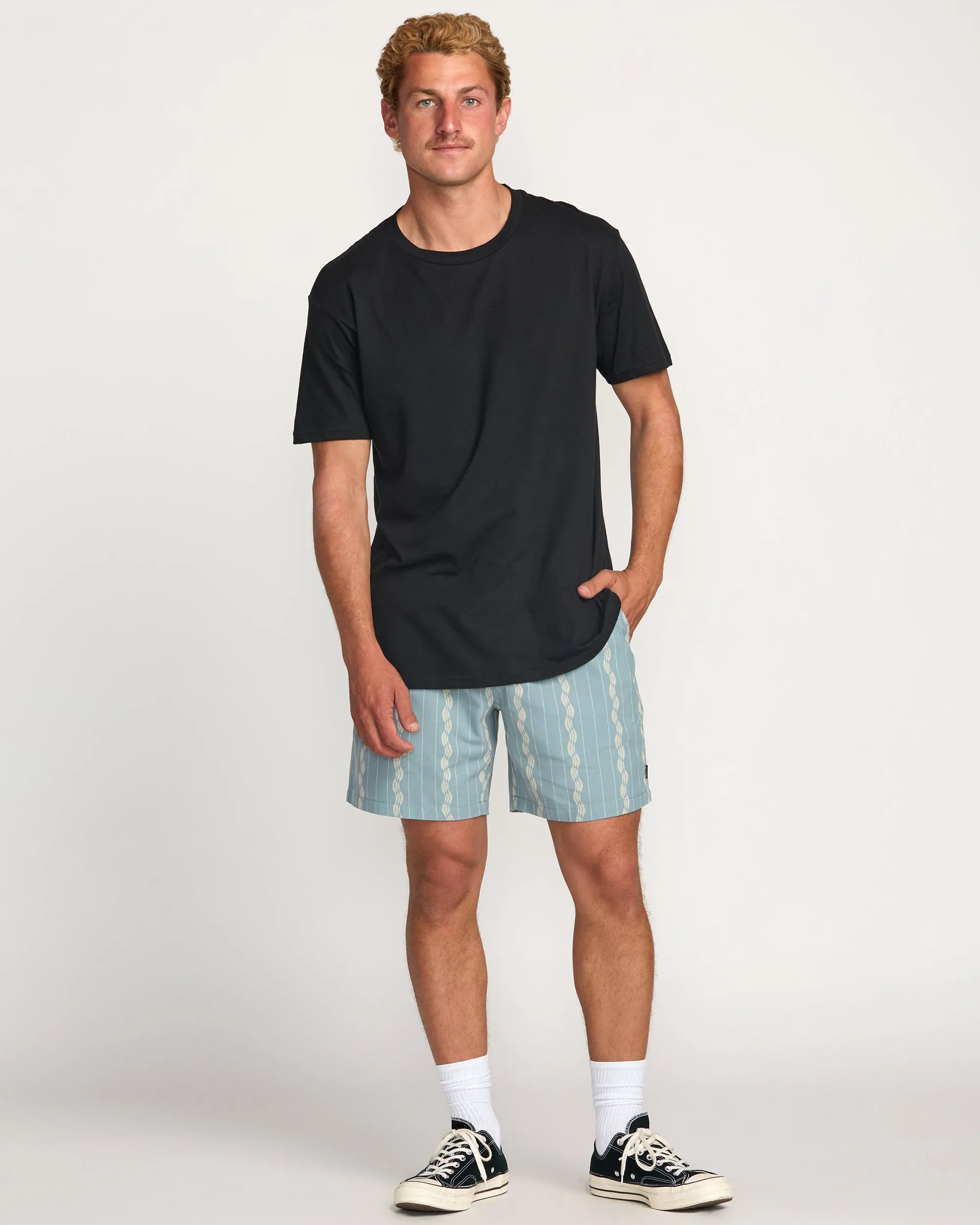 Mario Jacquard Shorts - Cosmic Blue sold by Billabong product image thumbnail 5
