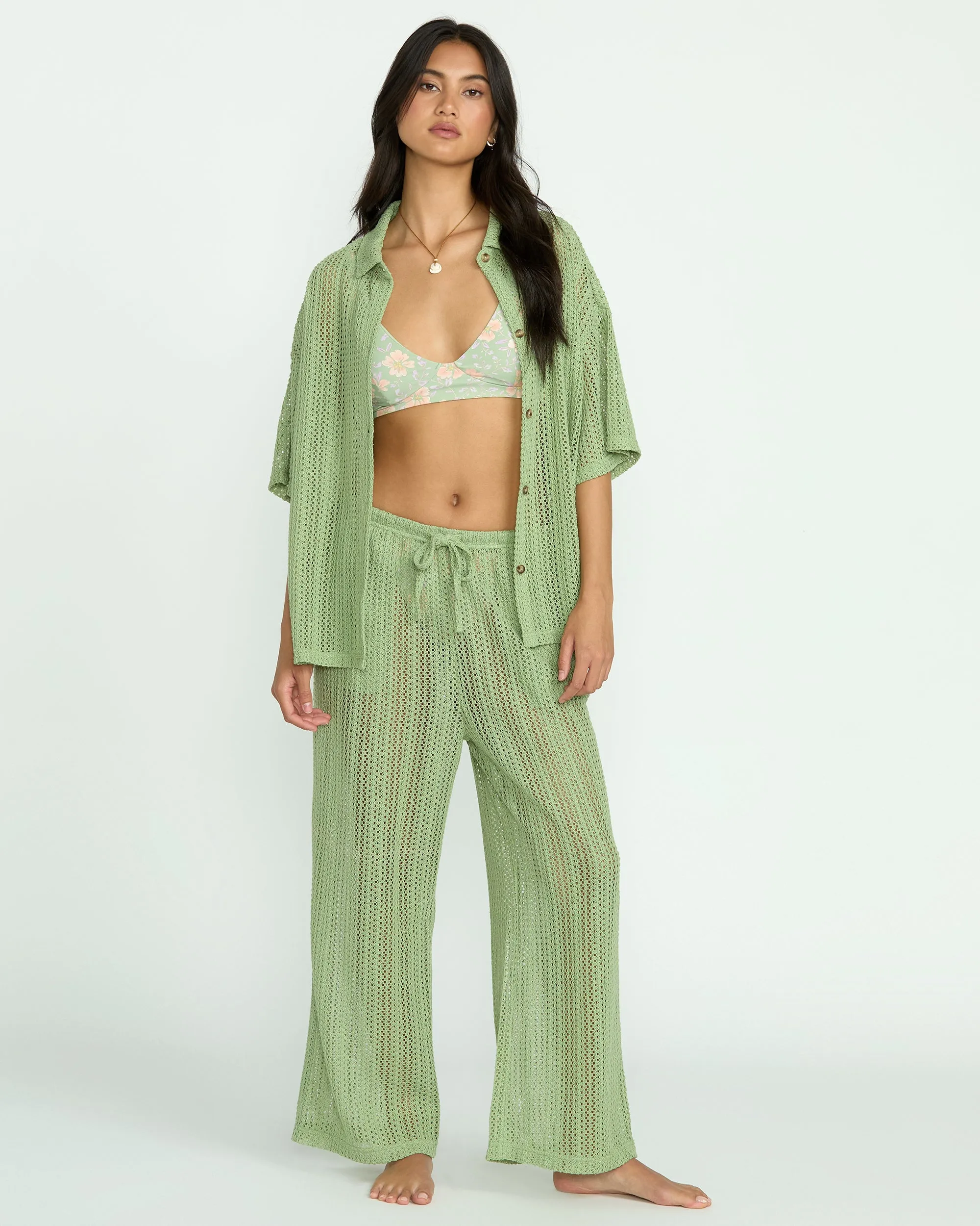 Largo Overshirt - Pistachio sold by Billabong product image thumbnail 4