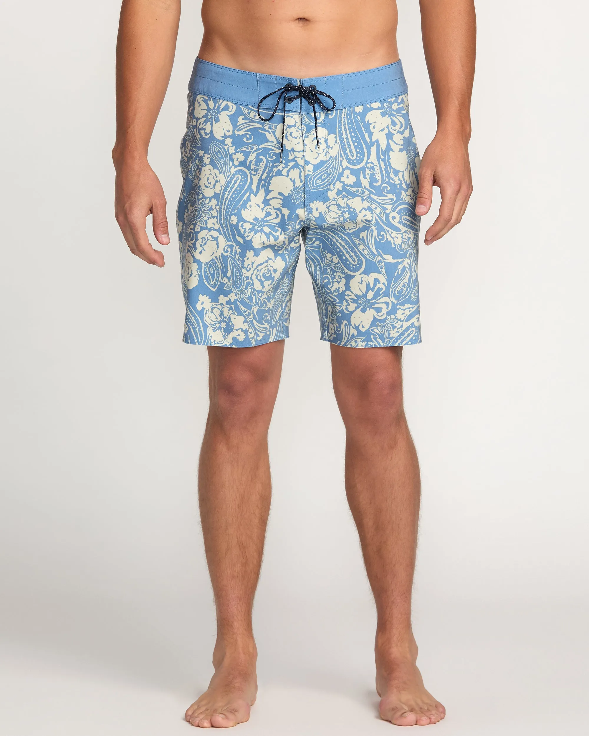 Good Times Pro Performance 18" Boardshorts - Carolina Blue sold by Billabong