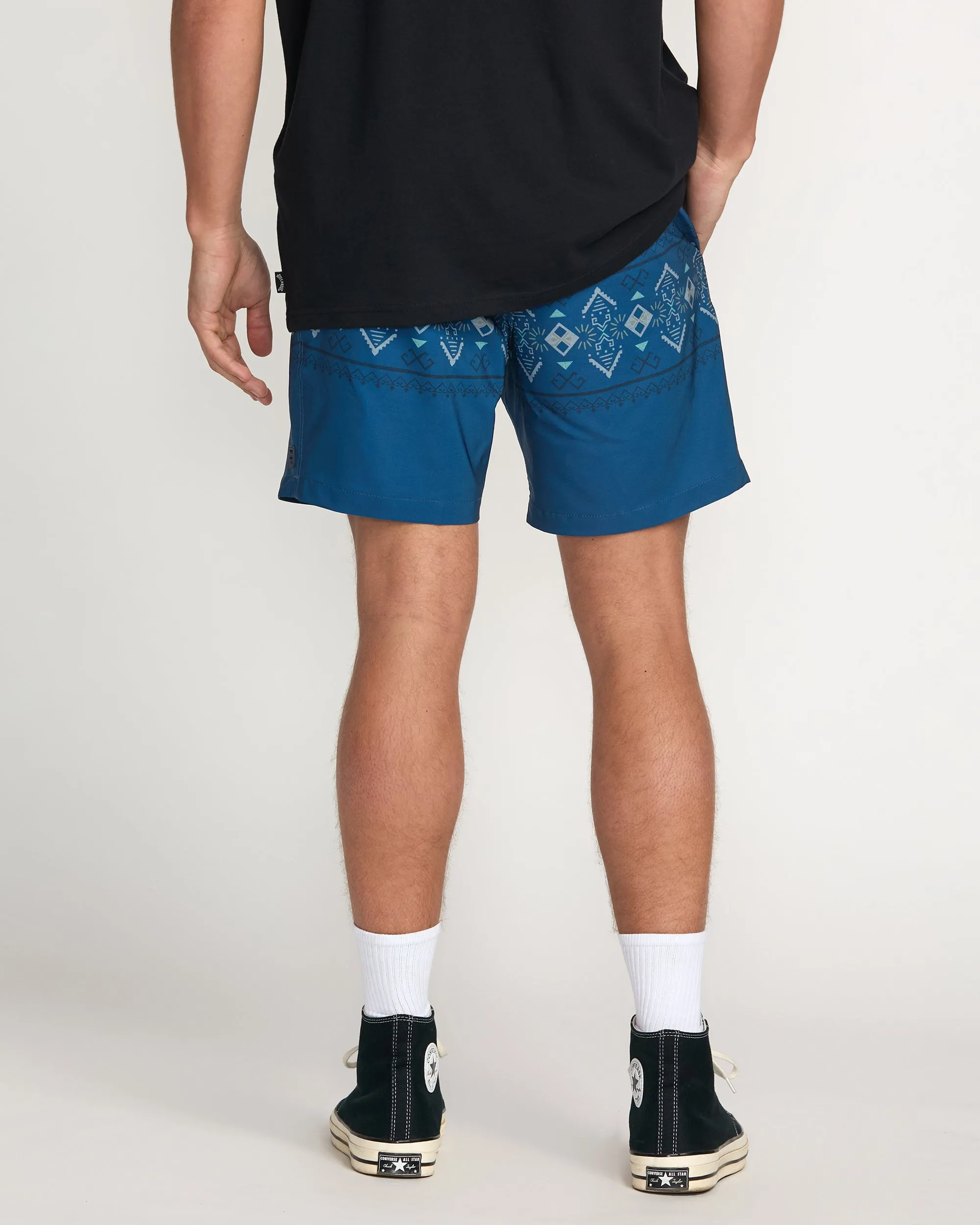 Surftrek Elastic Submersible 17" Hybrid Shorts - Deep Blue sold by Billabong product image thumbnail 2