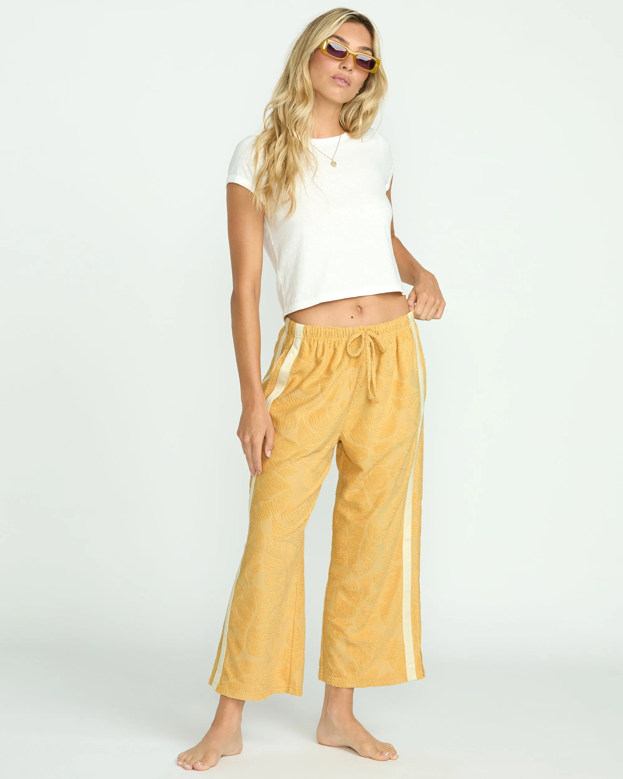 Sun Palm Terry Pants - Gold Coast sold by Billabong