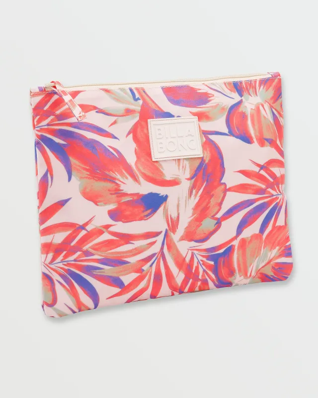Keenie Bikini Bag - Bright Pink sold by Billabong