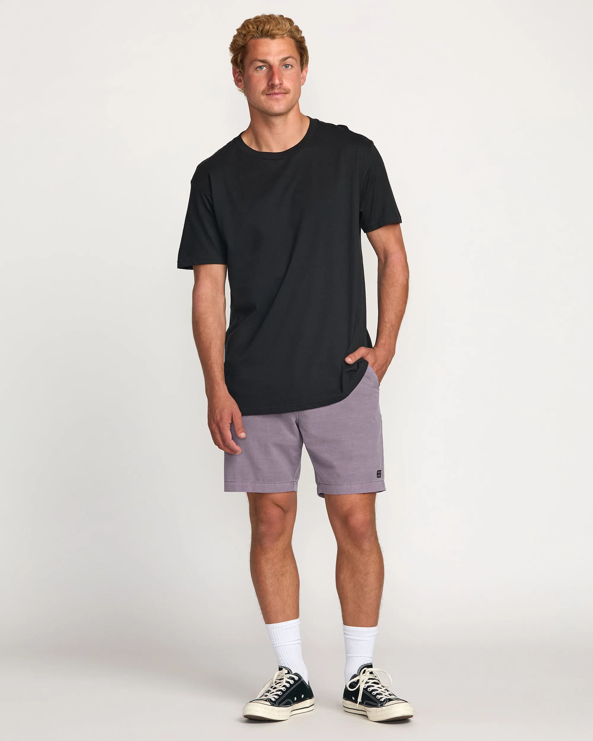 Crossfire Wave Wash Submersible 18" Hybrid Shorts - Light Purple sold by Billabong product image thumbnail 5