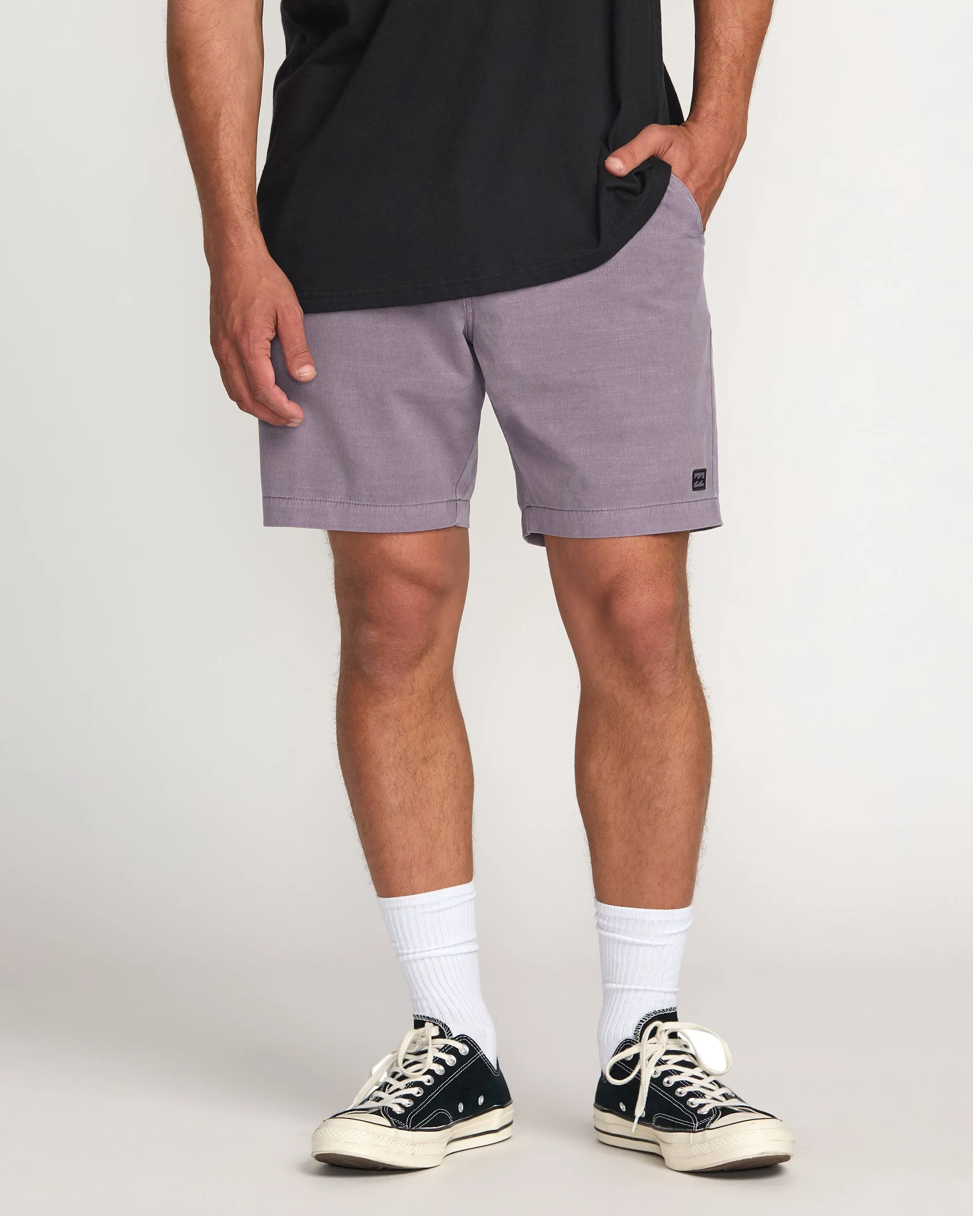 Crossfire Wave Wash Submersible 18" Hybrid Shorts - Light Purple sold by Billabong