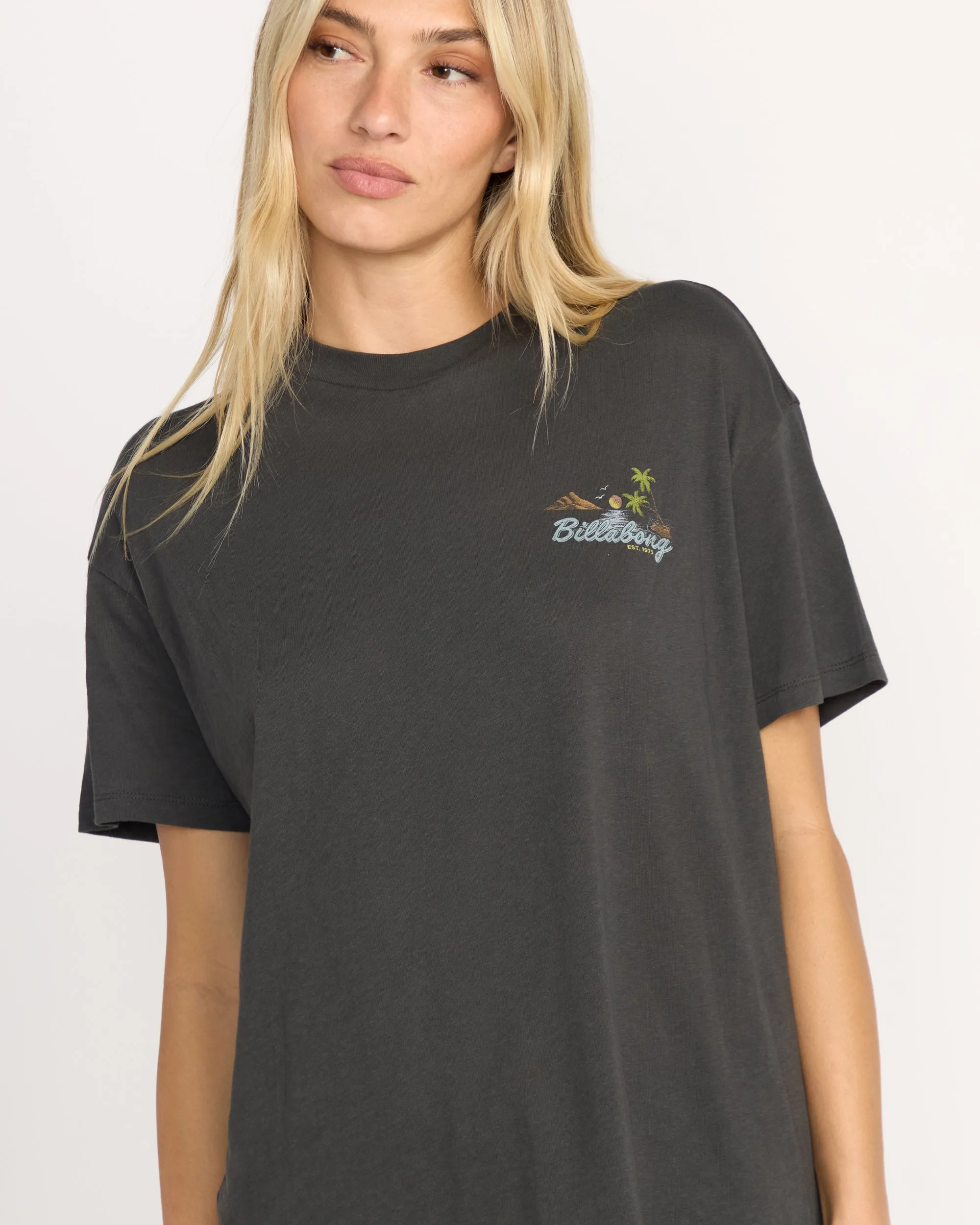 What A Vibe Tee - Off Black sold by Billabong product image thumbnail 5