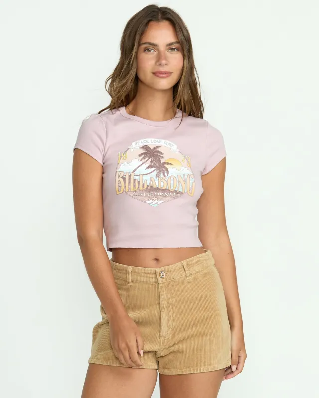 Tropical Mindset Tee - Haze sold by Billabong