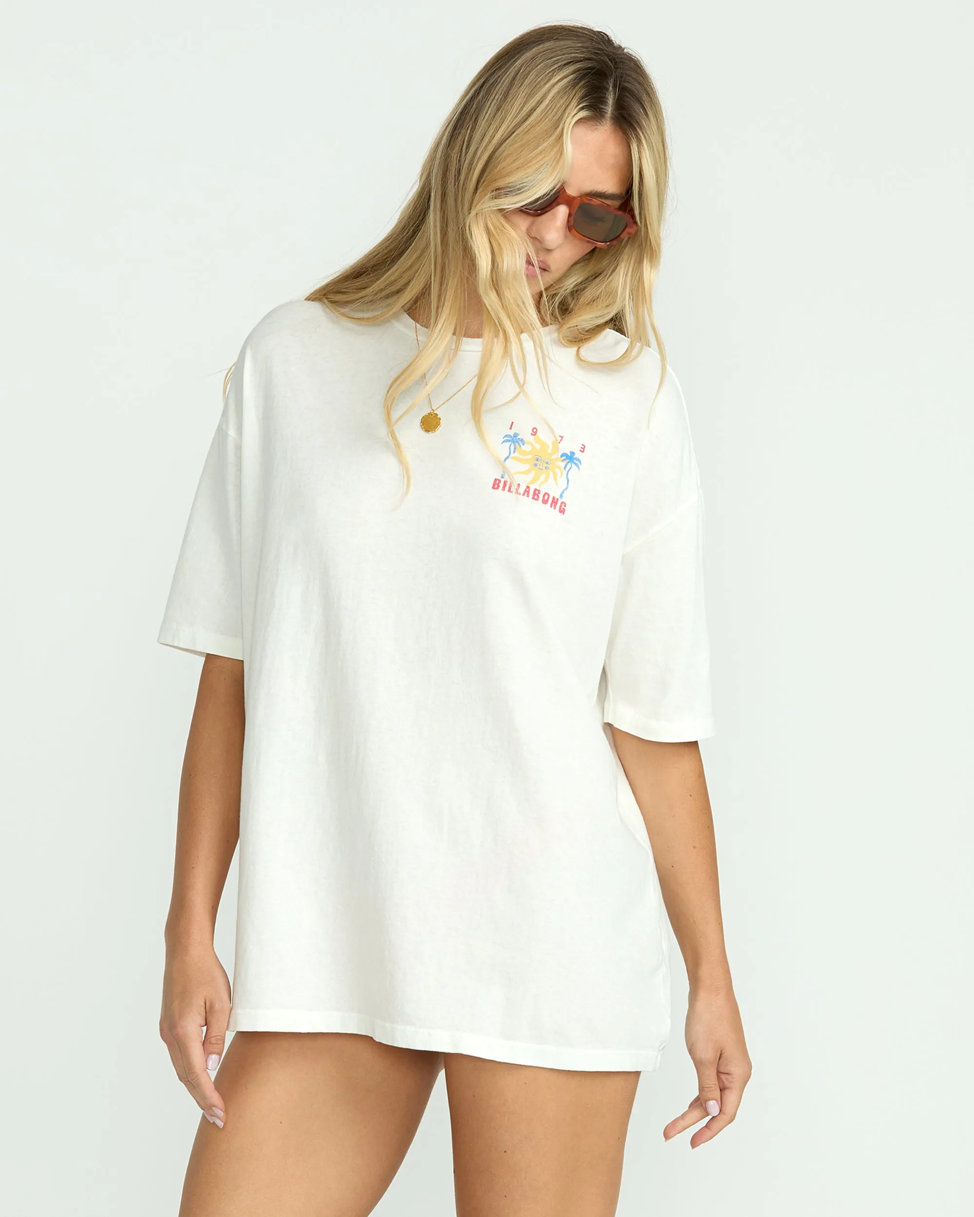 Hot Haze Tee - Salt Crystal sold by Billabong product image thumbnail 3