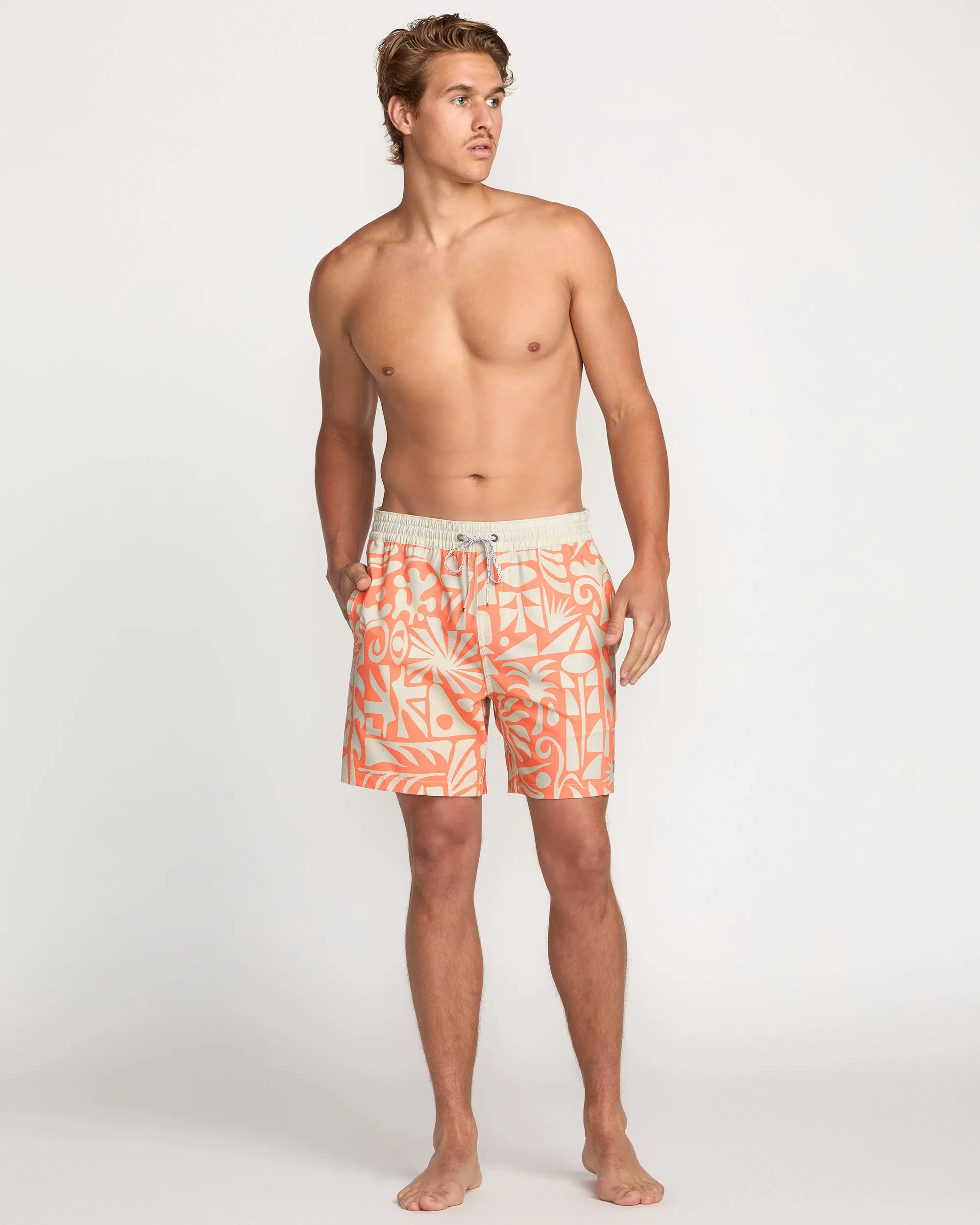 Good Times Laybacks 16" Trunks - Coral sold by Billabong product image thumbnail 5