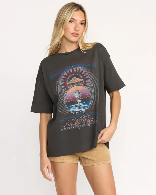 Focus Tour Tee - Off Black sold by Billabong