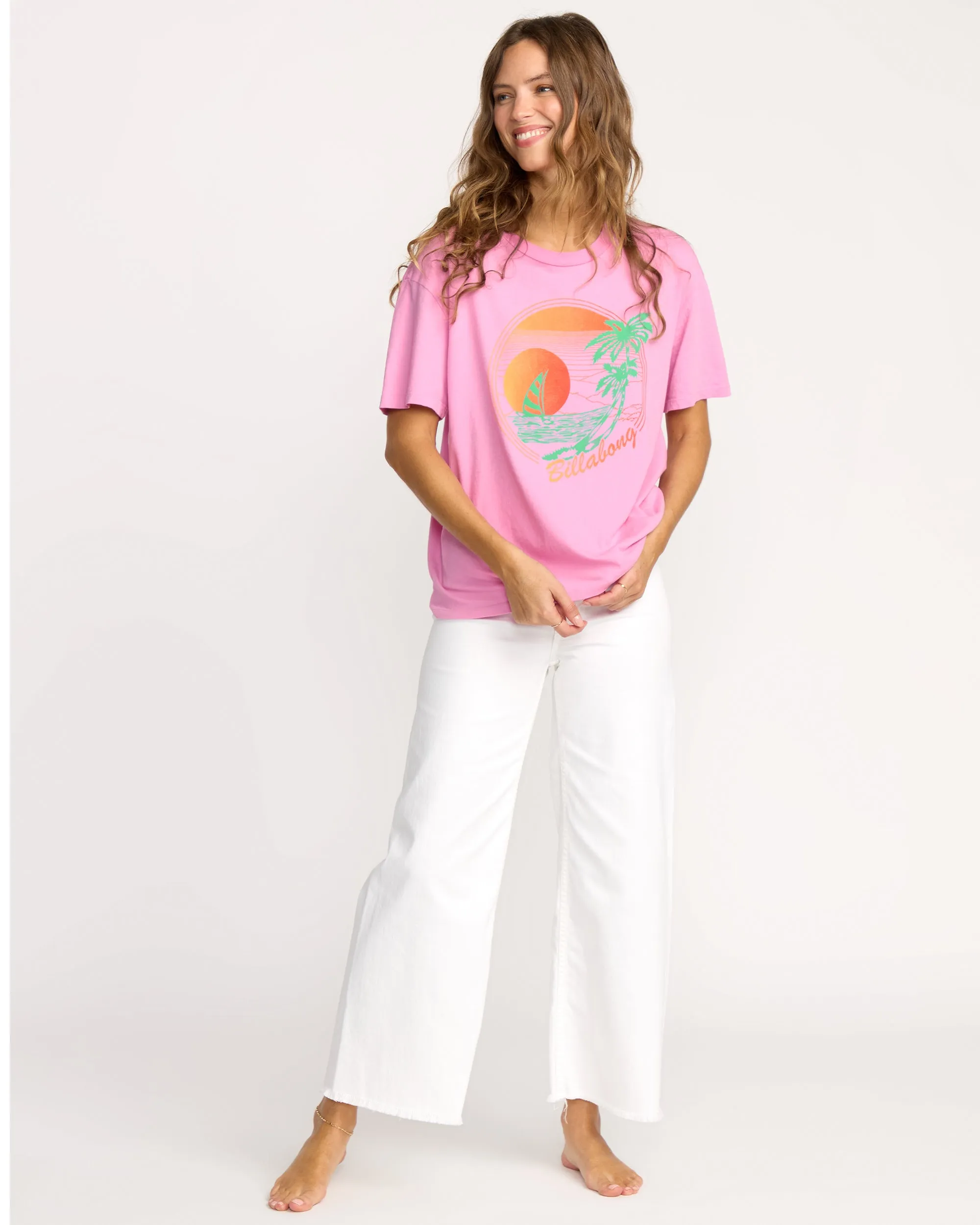 Bright New Day Tee - Bright Rose sold by Billabong product image thumbnail 4