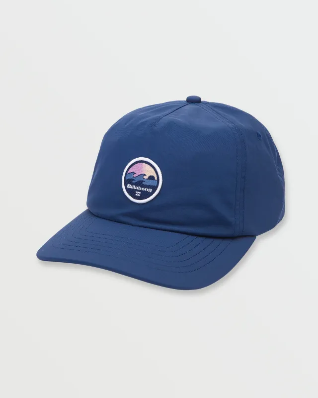 Breakdown Snapback Hat - Deep Blue sold by Billabong