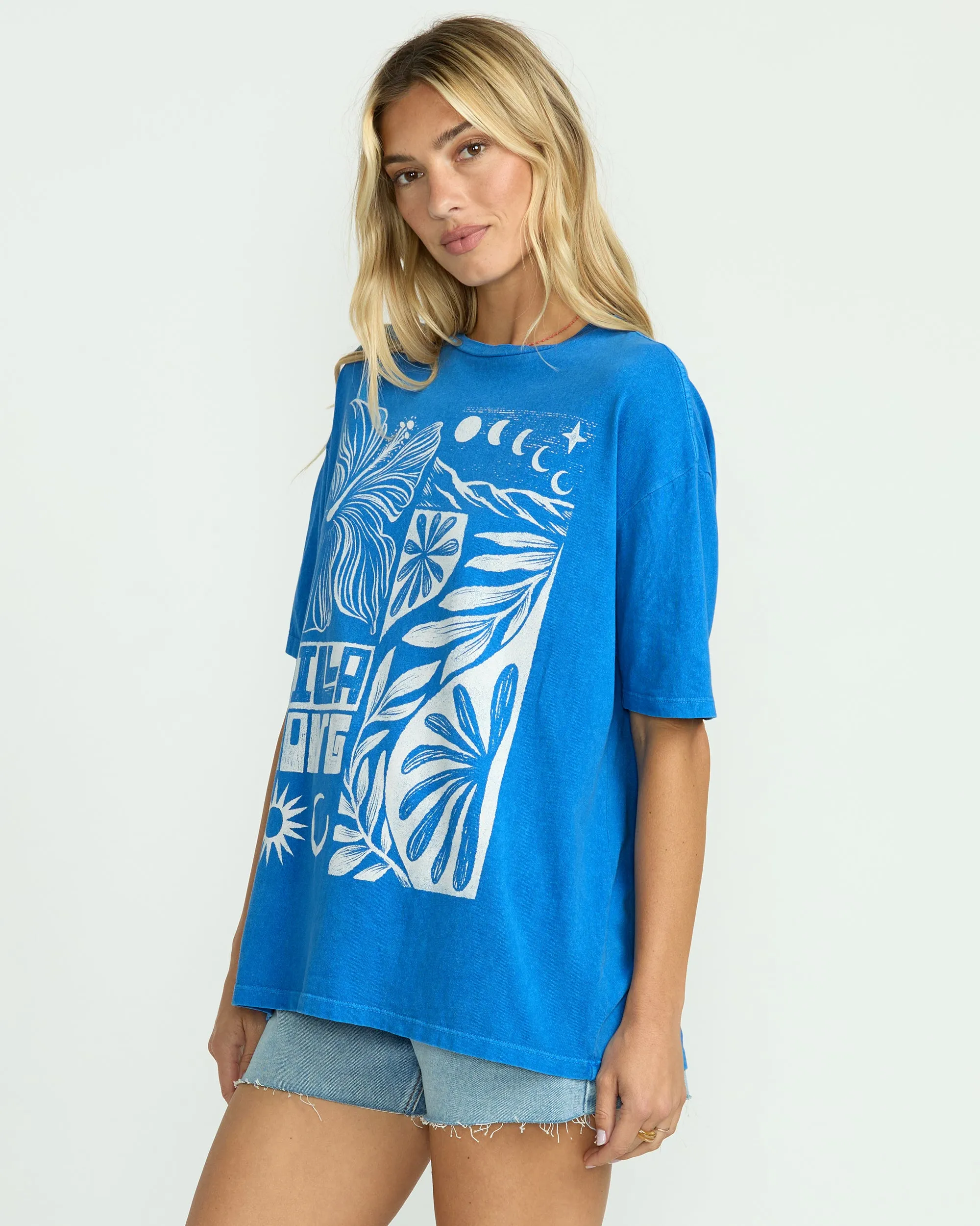 Summer Nights Tee - True Blue sold by Billabong product image thumbnail 3
