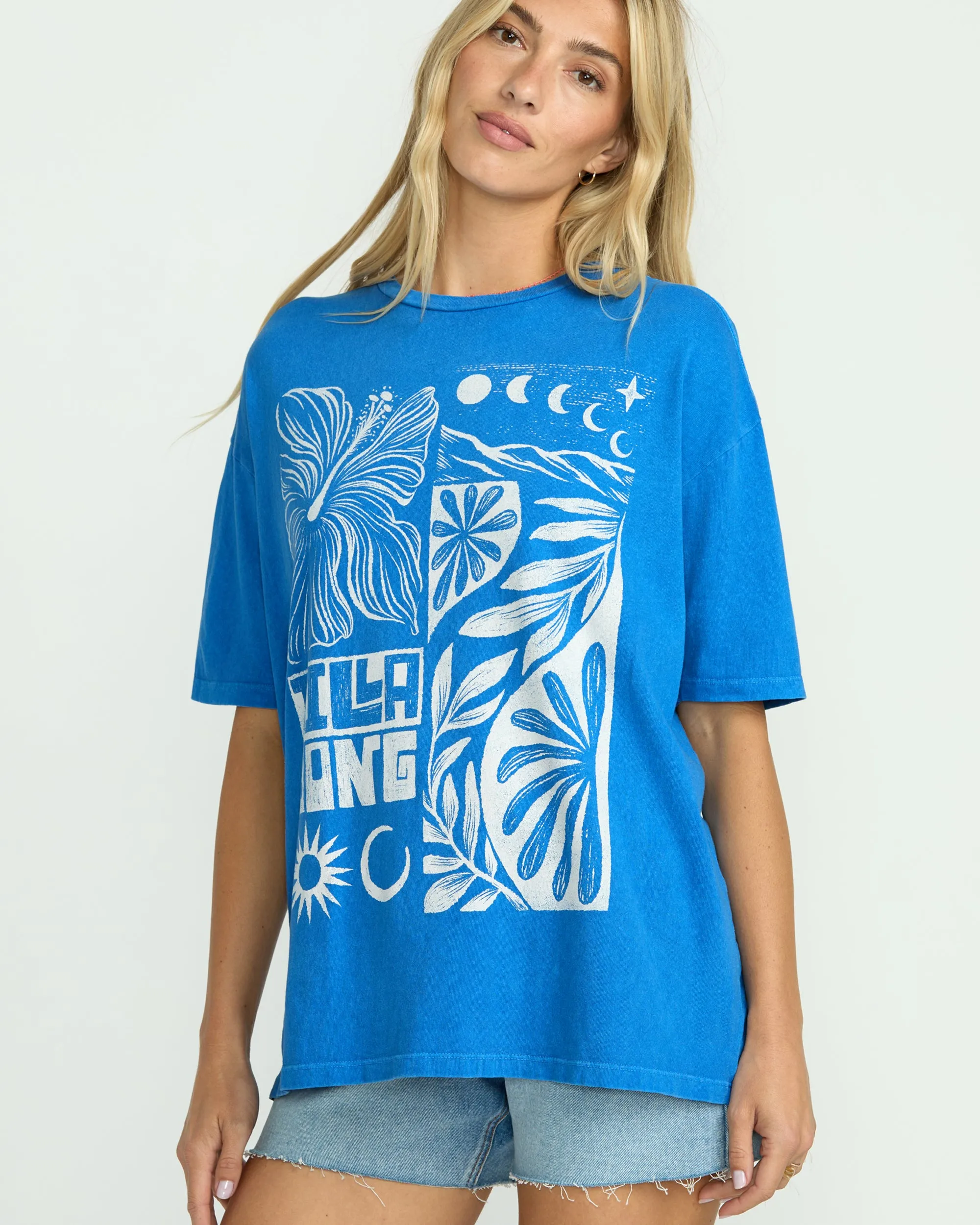 Summer Nights Tee - True Blue sold by Billabong product image thumbnail 5
