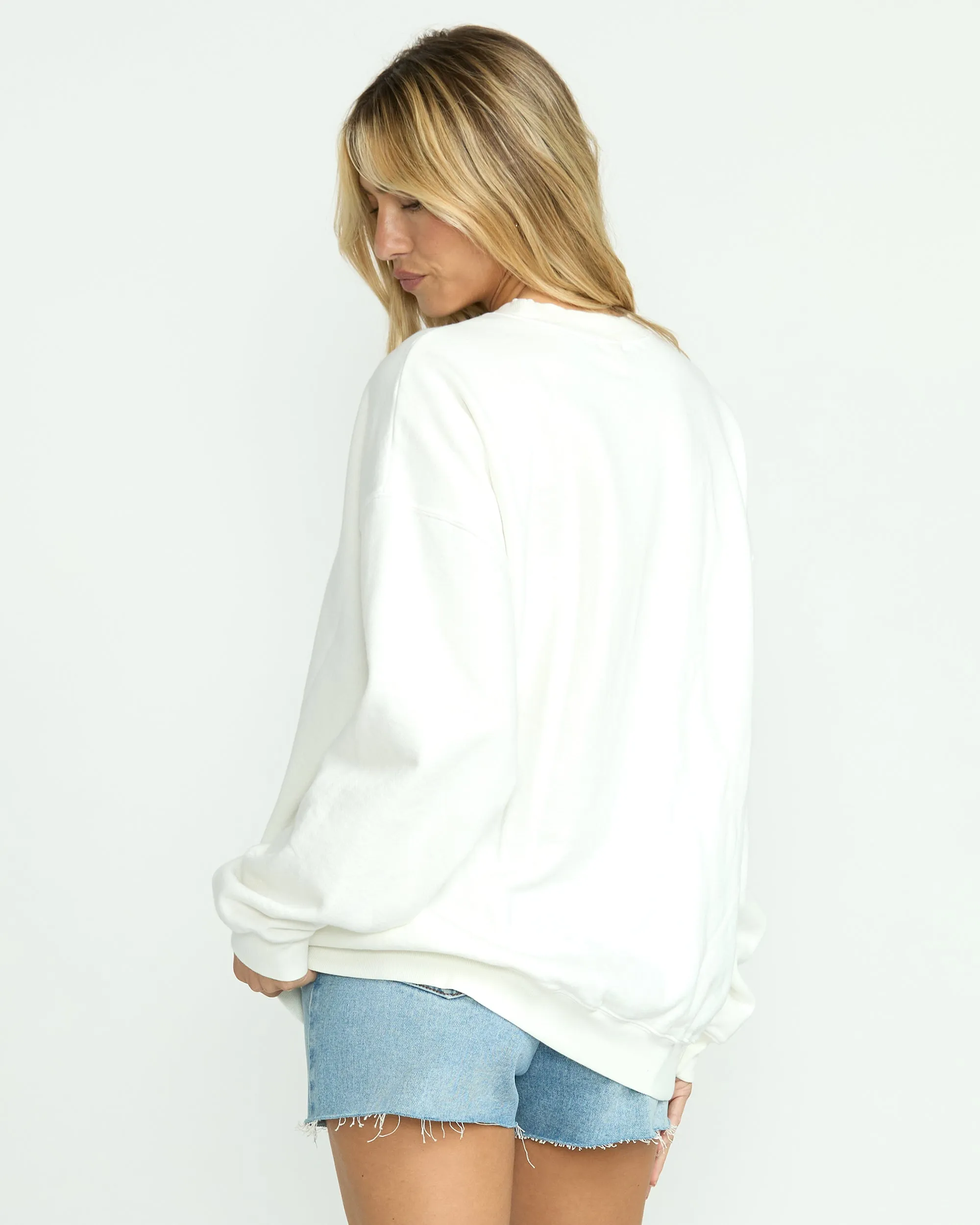 Ride In Crew Sweatshirt - Salt Crystal sold by Billabong product image thumbnail 2