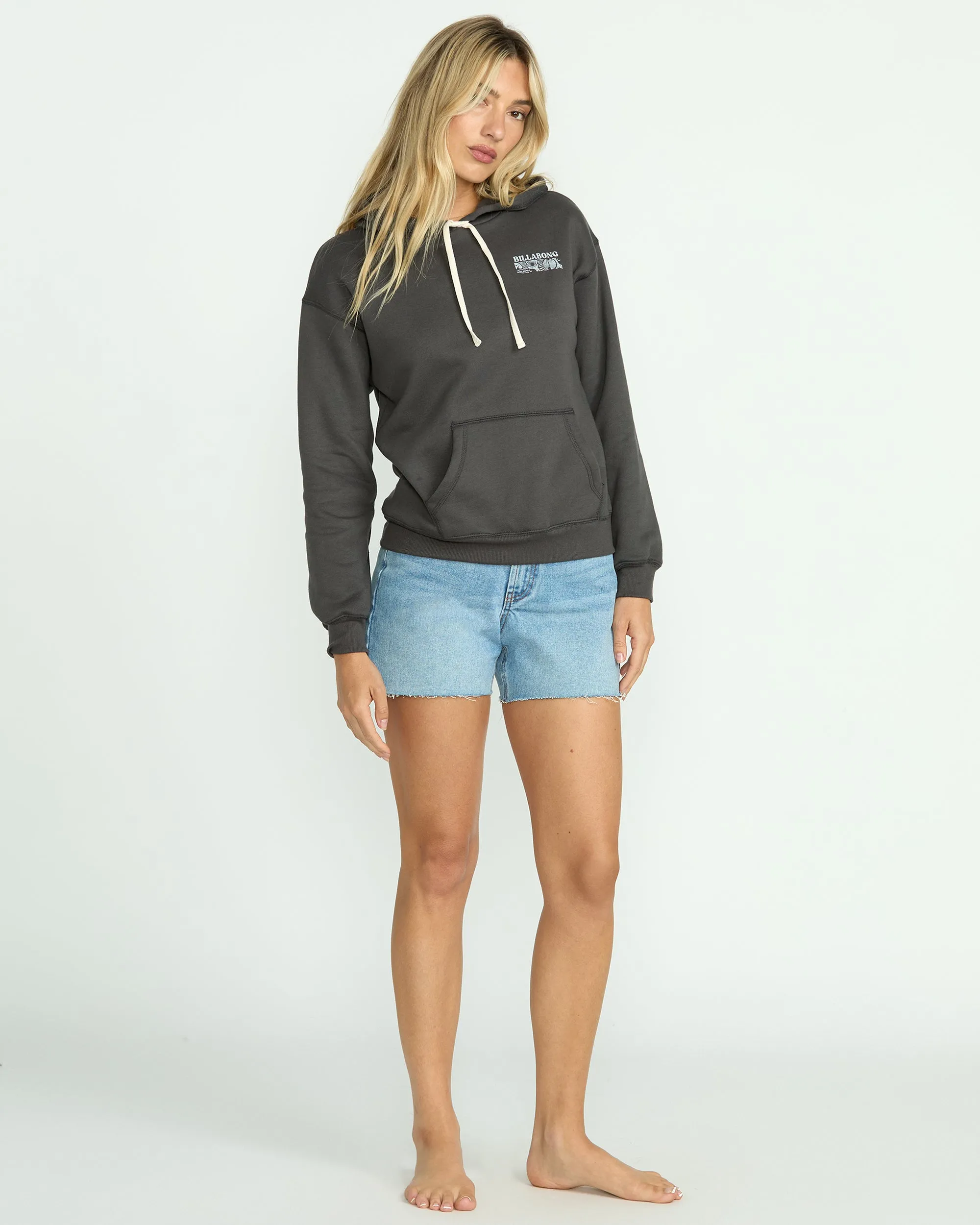Miles Apart Hoodie - Off Black sold by Billabong product image thumbnail 4