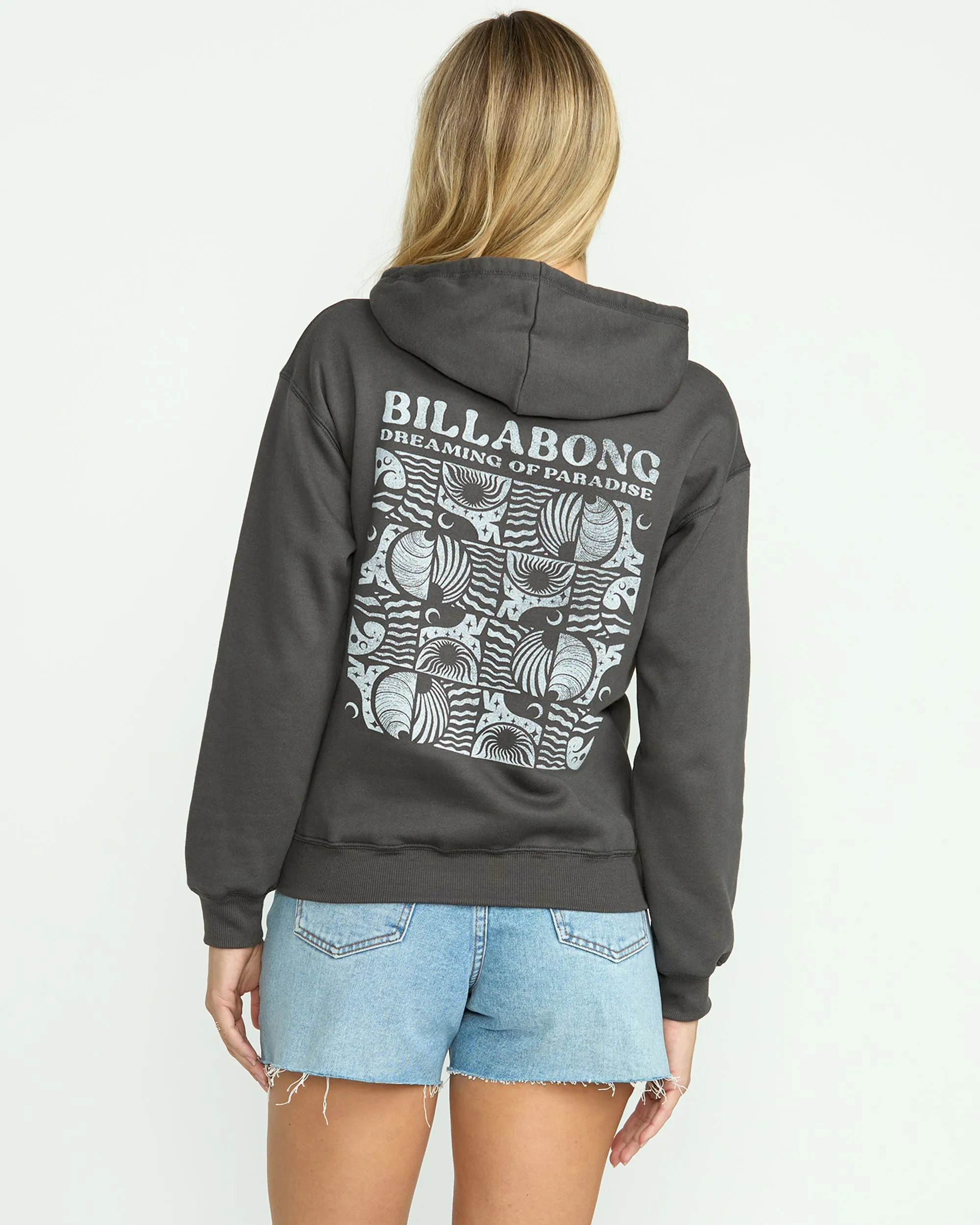 Miles Apart Hoodie - Off Black sold by Billabong product image thumbnail 2