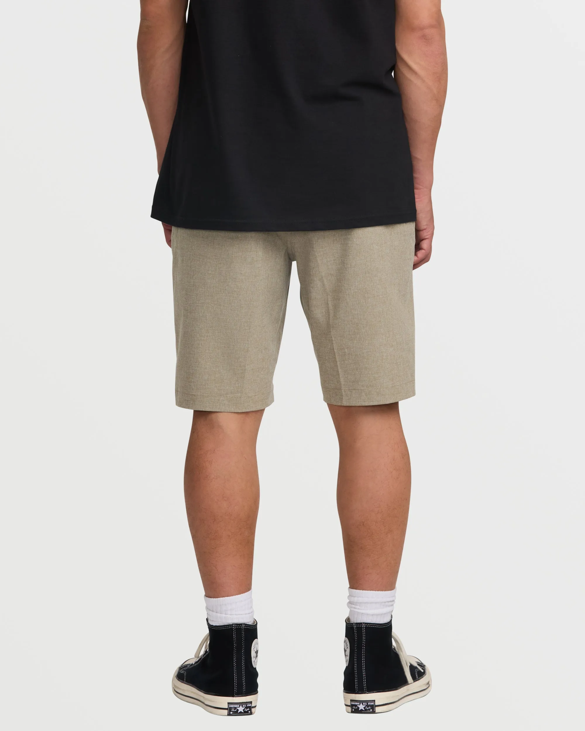 Crossfire Submersible 21" Hybrid Shorts - Khaki sold by Billabong product image thumbnail 2