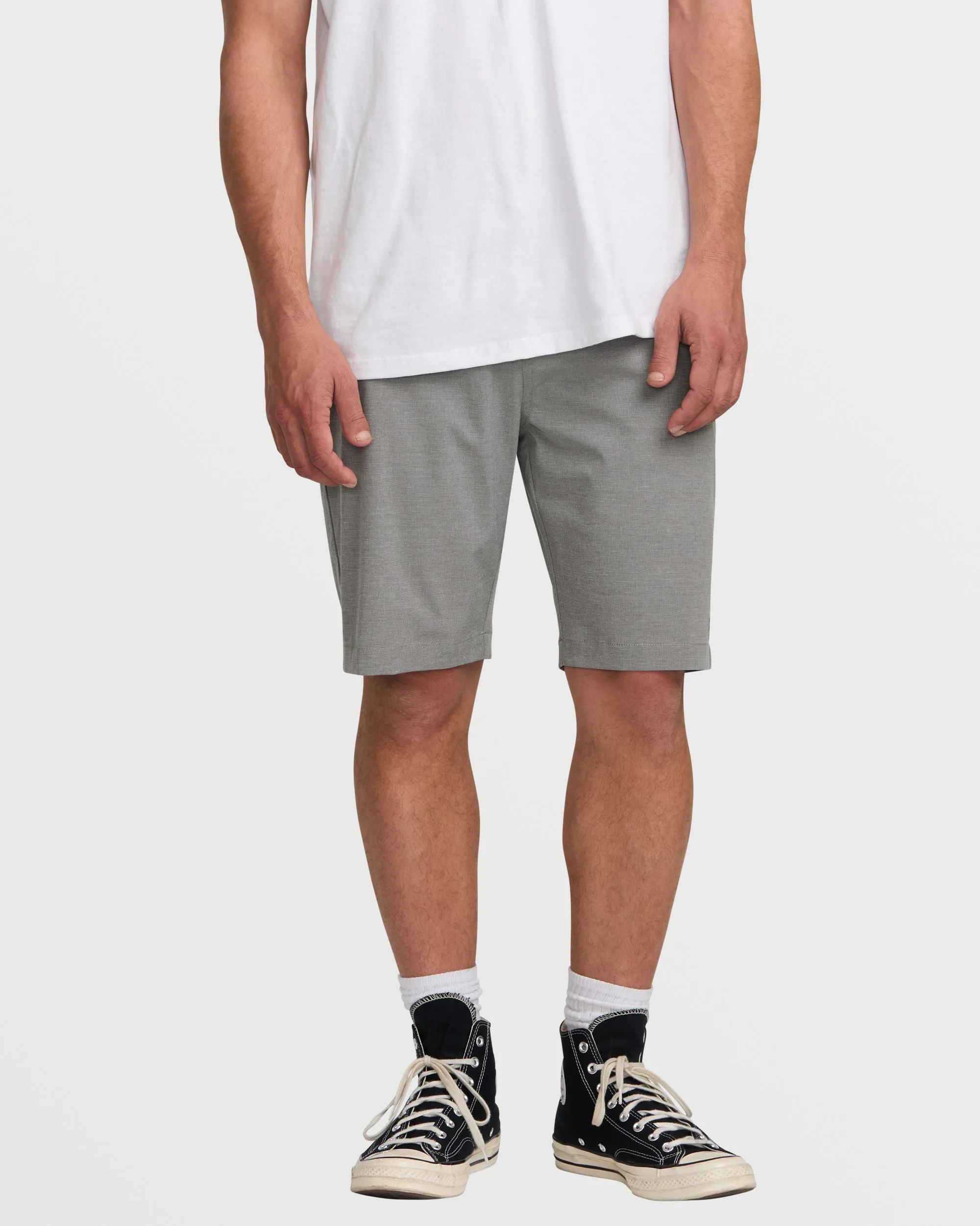 Crossfire Submersible 21" Hybrid Shorts - Gray sold by Billabong