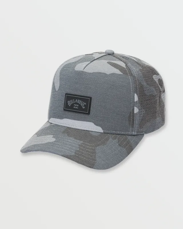 Crossfire Snapback Hat - Black Camo sold by Billabong
