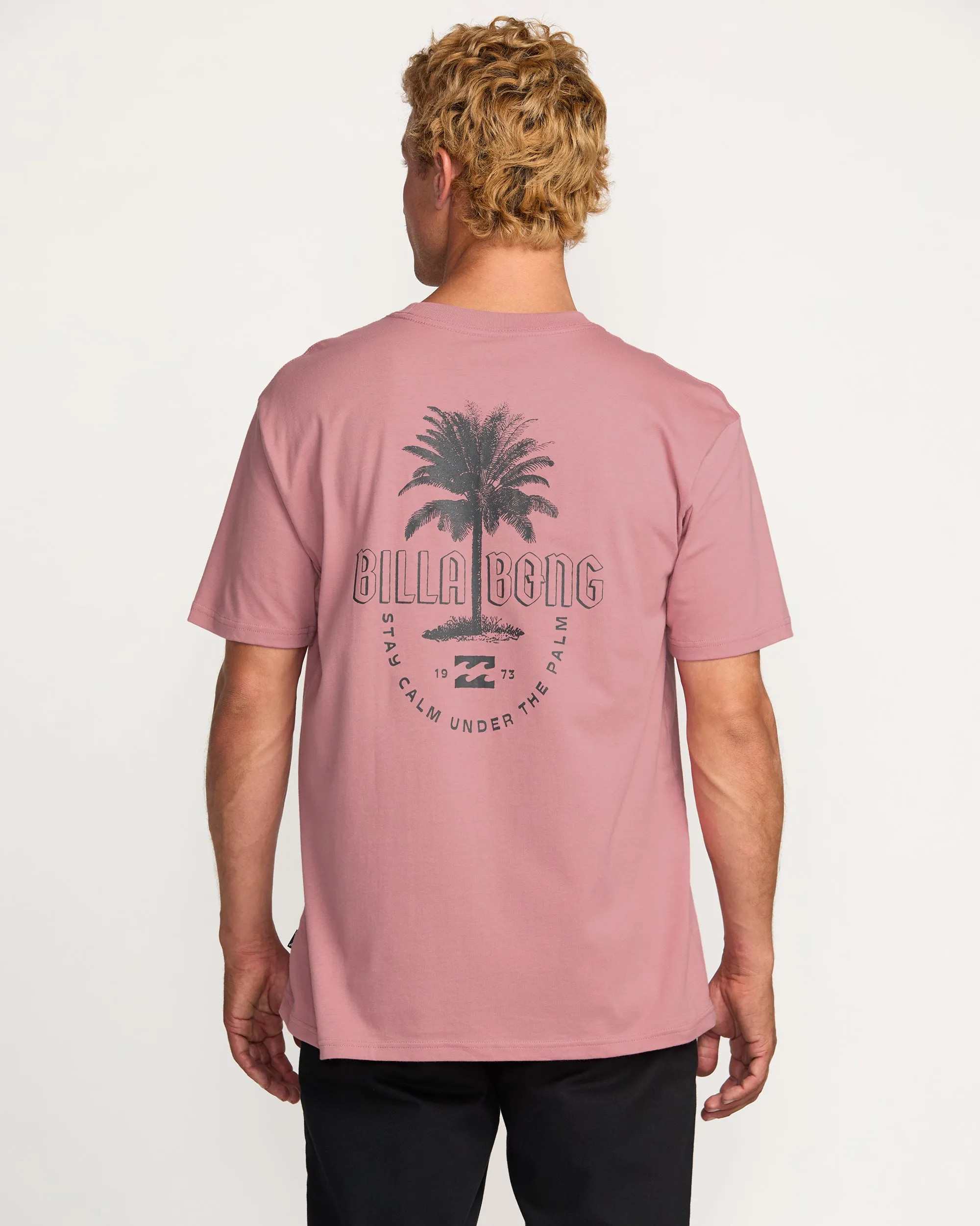 Calm Palm Premium Tee - Dusty Pink sold by Billabong product image thumbnail 2