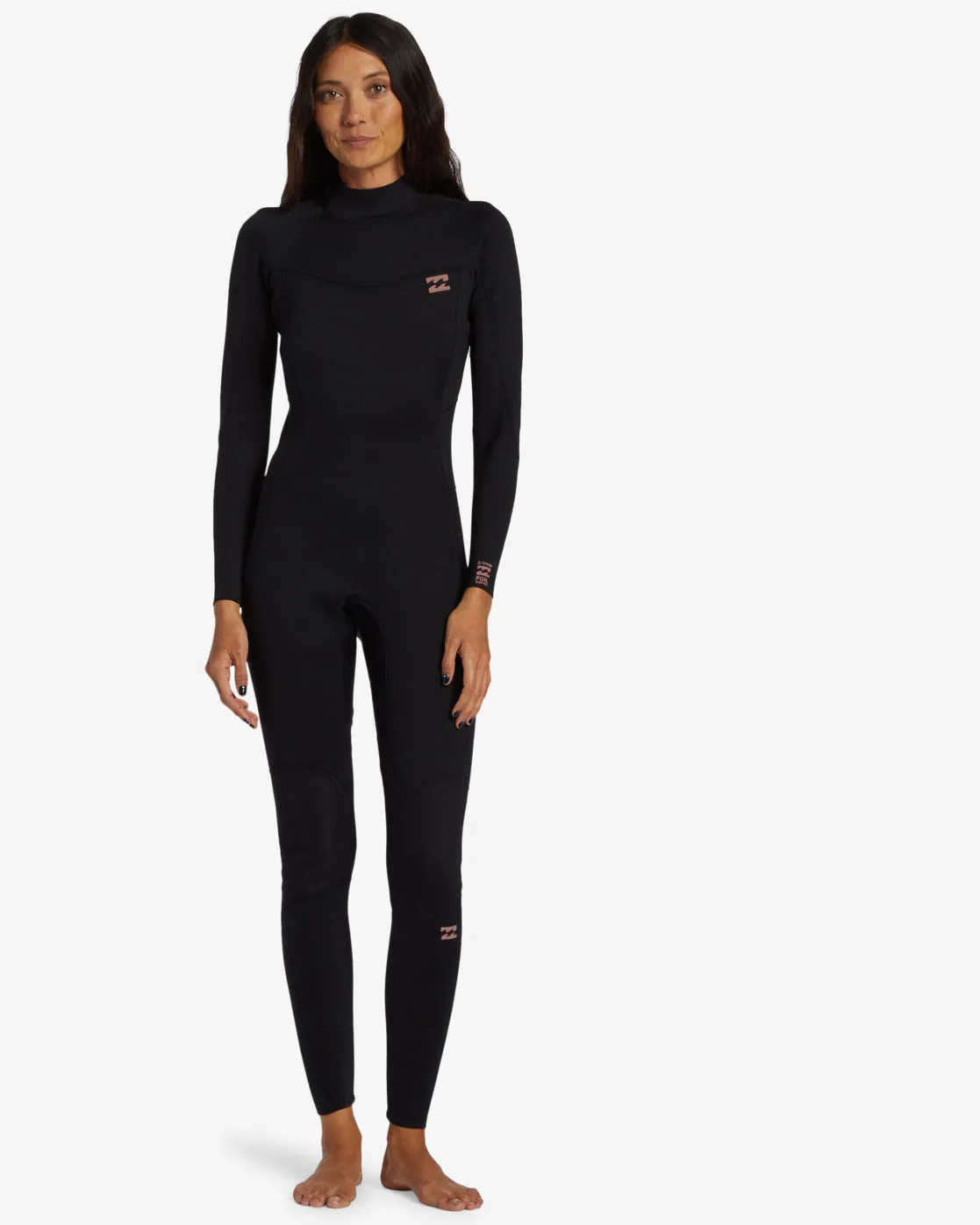 4/3mm Foil GBS Back Zip Wetsuit - Black sold by Billabong